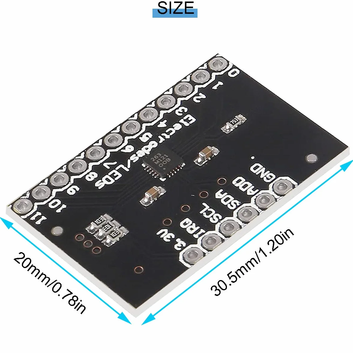 5 szt. MPR121 Breakout V12 zbliżeniowy pojemnościowy moduł czujnika dotykowego klawiatura czujnik dotykowy klawiatura płyta rozwojowa z głowicą pinową kabel DuPont