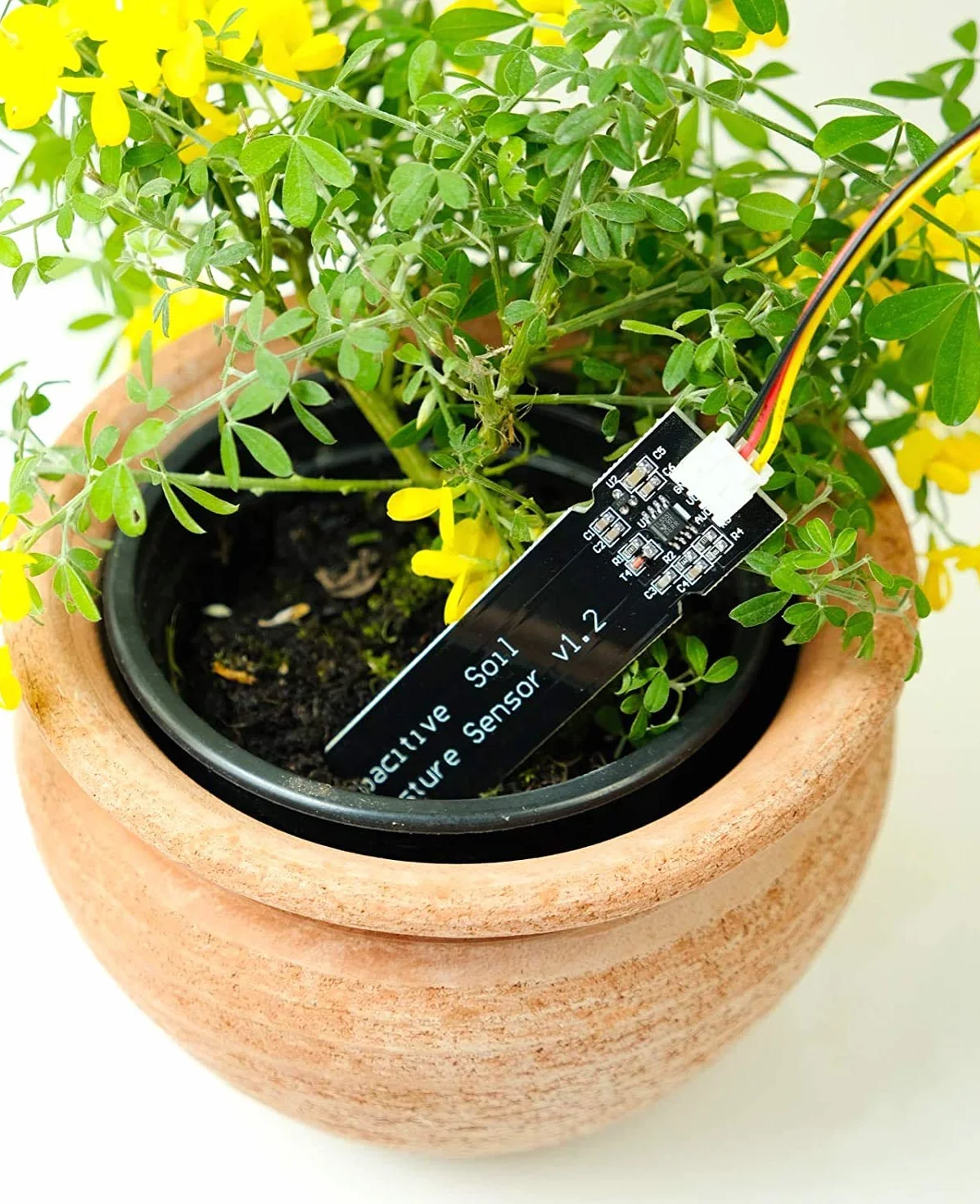 Czujnik wilgotności gleby pojemnościowy 5V 3,3V analogowy Arduino