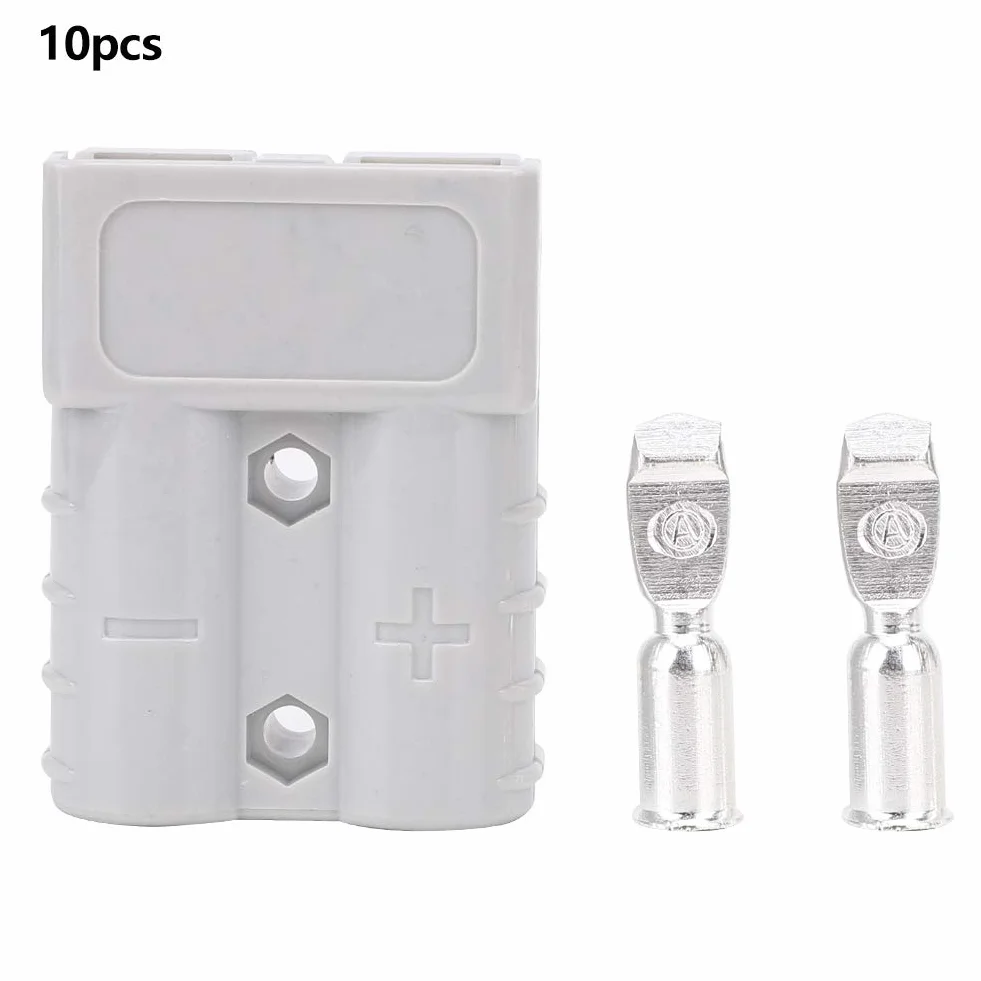 Złącze Anderson Złącze Anderson 100A 10 szt. Złącze Zasilania Akumulatora 50A 600V 16Mm² 6Awg Terminal Kablowy