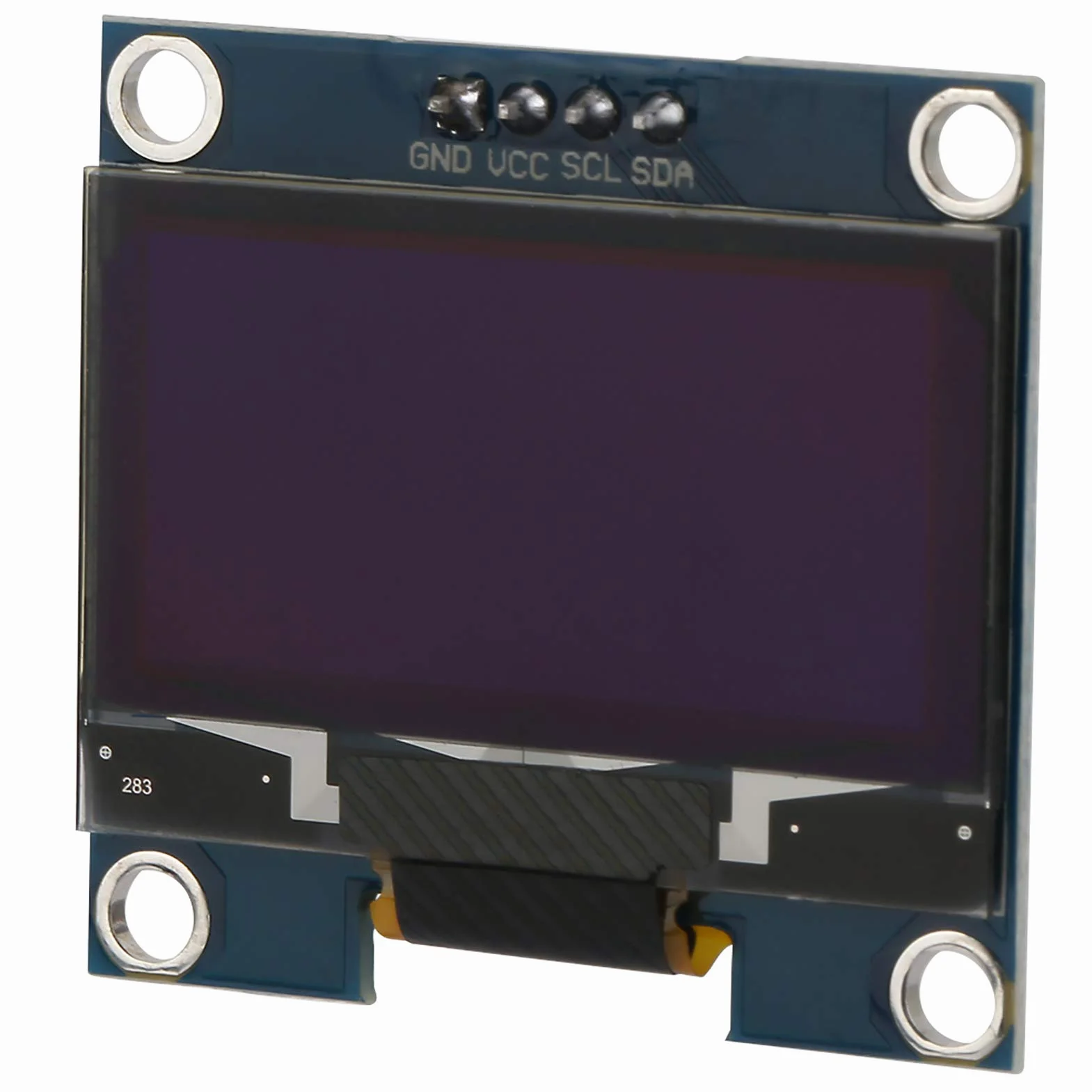 Wyświetlacz OLED 1 szt. 1,3-calowy moduł wyświetlacza OLED IIC I2C komunikacja DIY kolorowy wyświetlacz LCD moduł 128 x 64 biały kolor tekstu