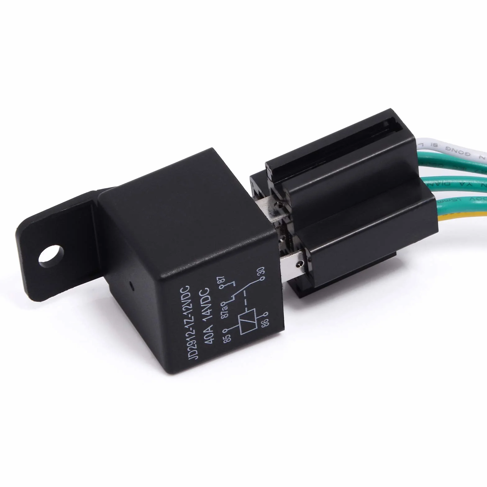Ehdis przekaźnik 12V 40A 5 Pin SPDT samochodowy JD2912-1Z-12VDC