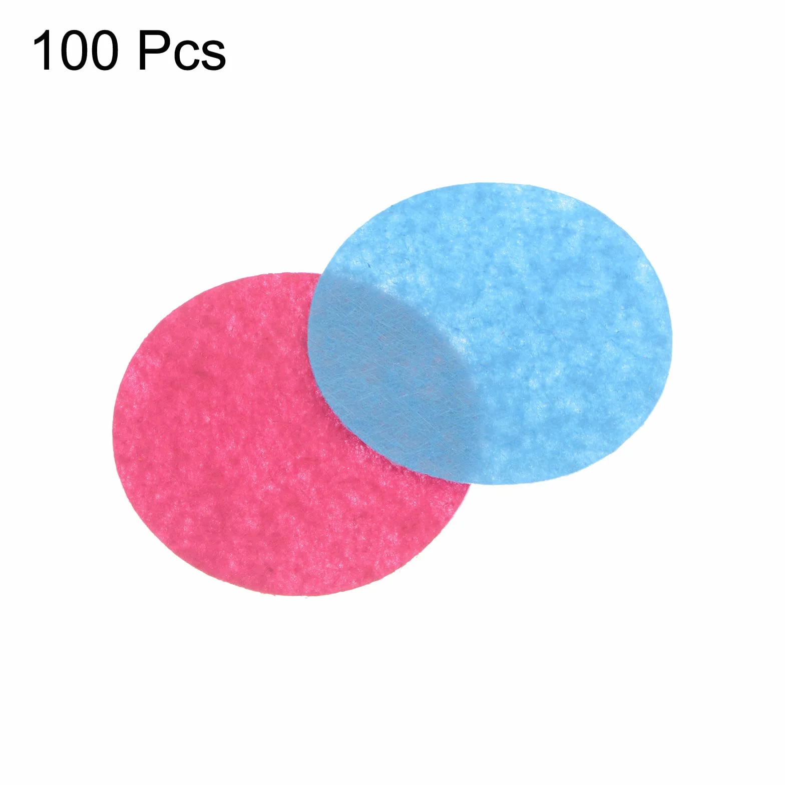 sourcing map 100 szt. okrągłe filcowe koła 50 mm 2" rękodzieło podkładki filcowe