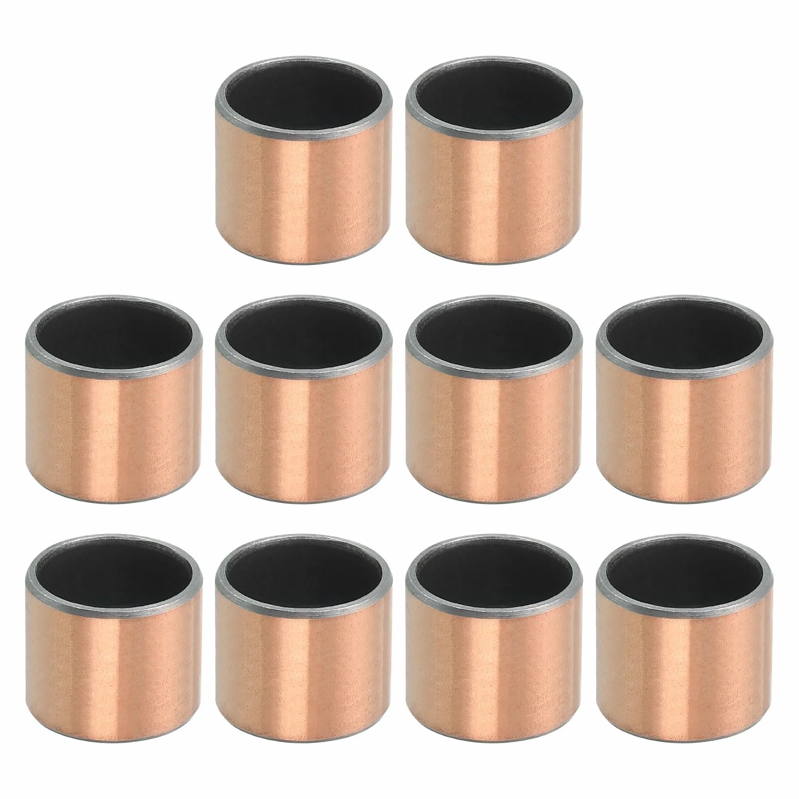 Łożyska ślizgowe 1/2" otwór x 19/32" zewnętrzna x 1/2" długość samosmarujące tuleje