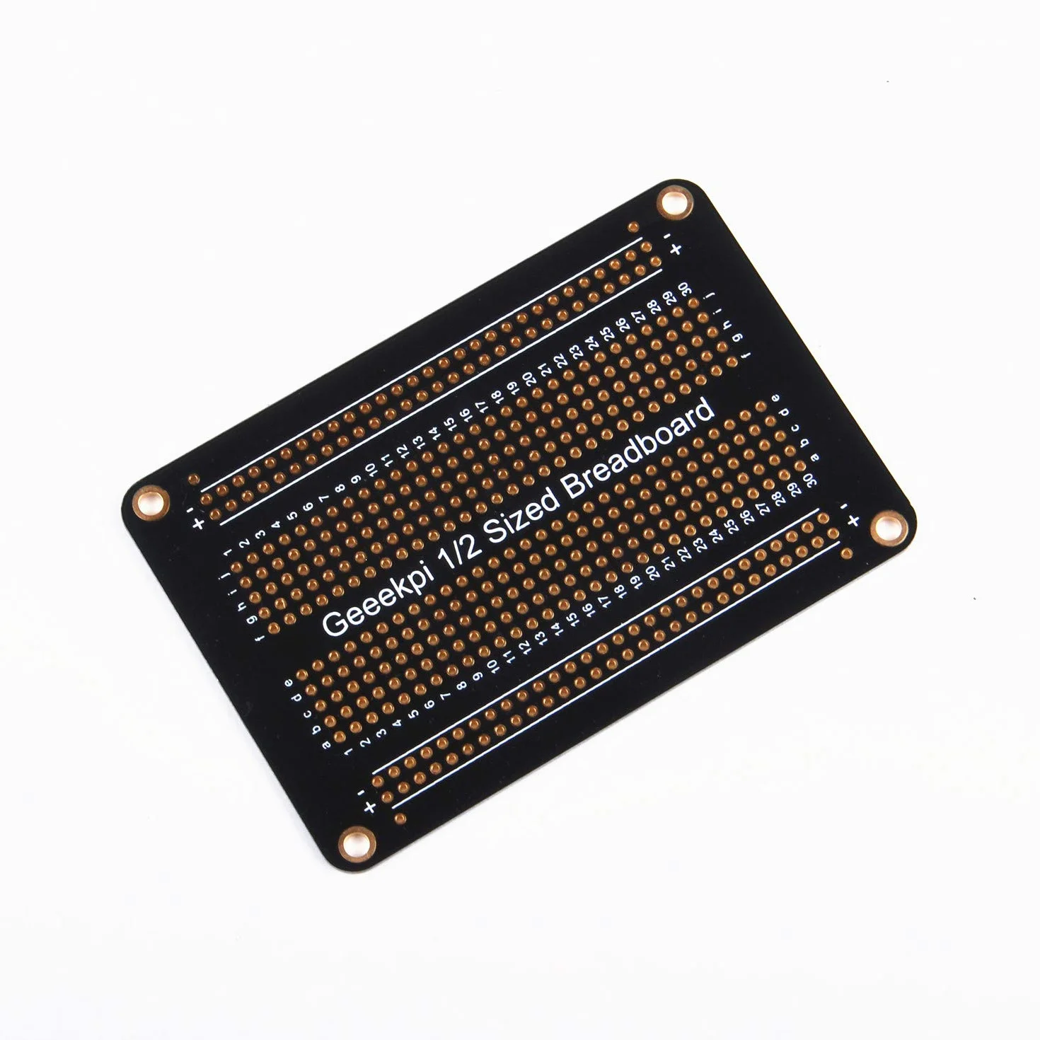 GeeekPi Zestaw 5 szt. Złoto-platerowanych płytek prototypowych PCB dwustronna do lutowania DIY Arduino
