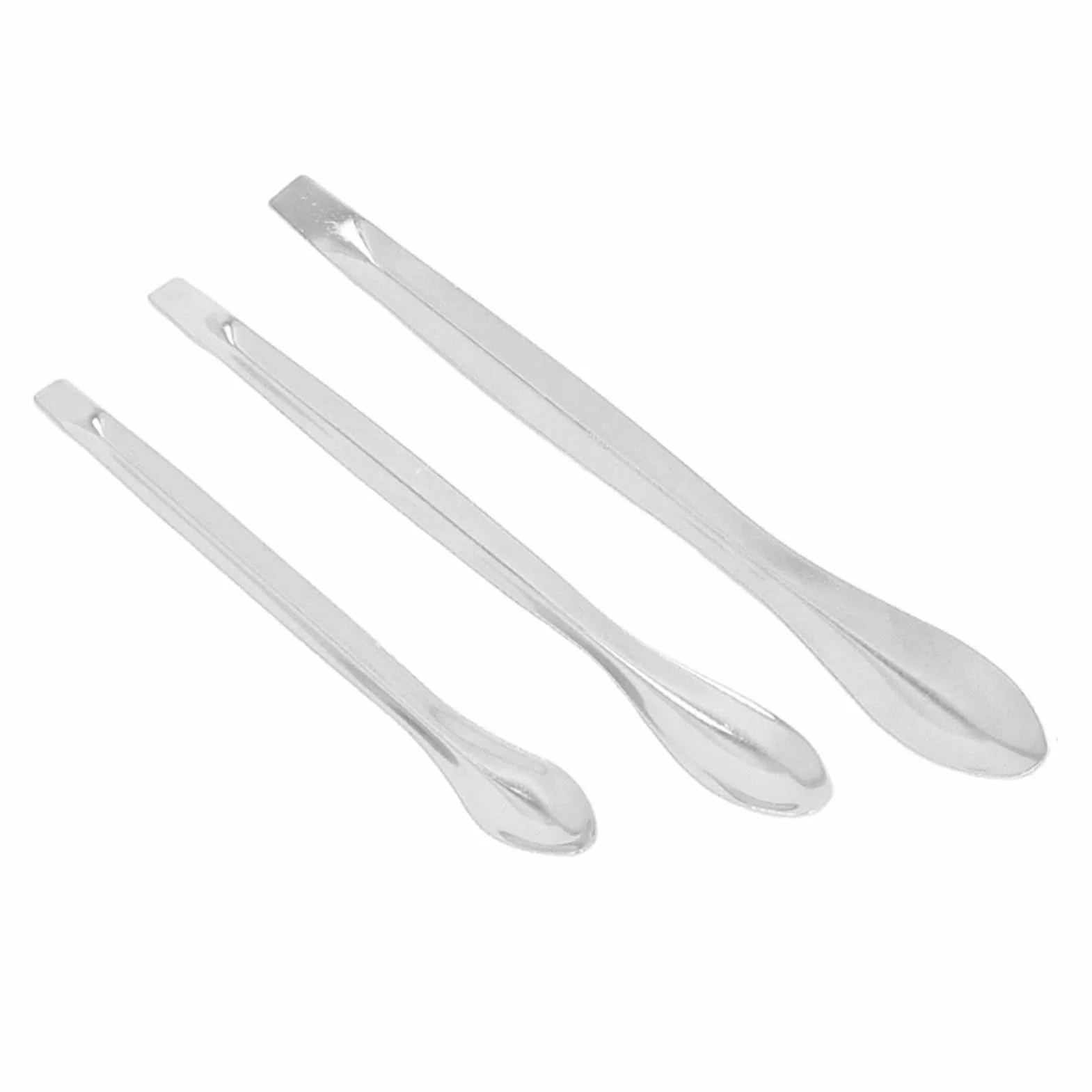 12 szt. Szpatułka Laboratoryjna ze Stali Nierdzewnej, Zestaw Micro Scoop, łyżki Laboratoryjne Narzędzie do Szpachelki do Kapsułek żelowych Opróżnij Szybko Napełnij tacę