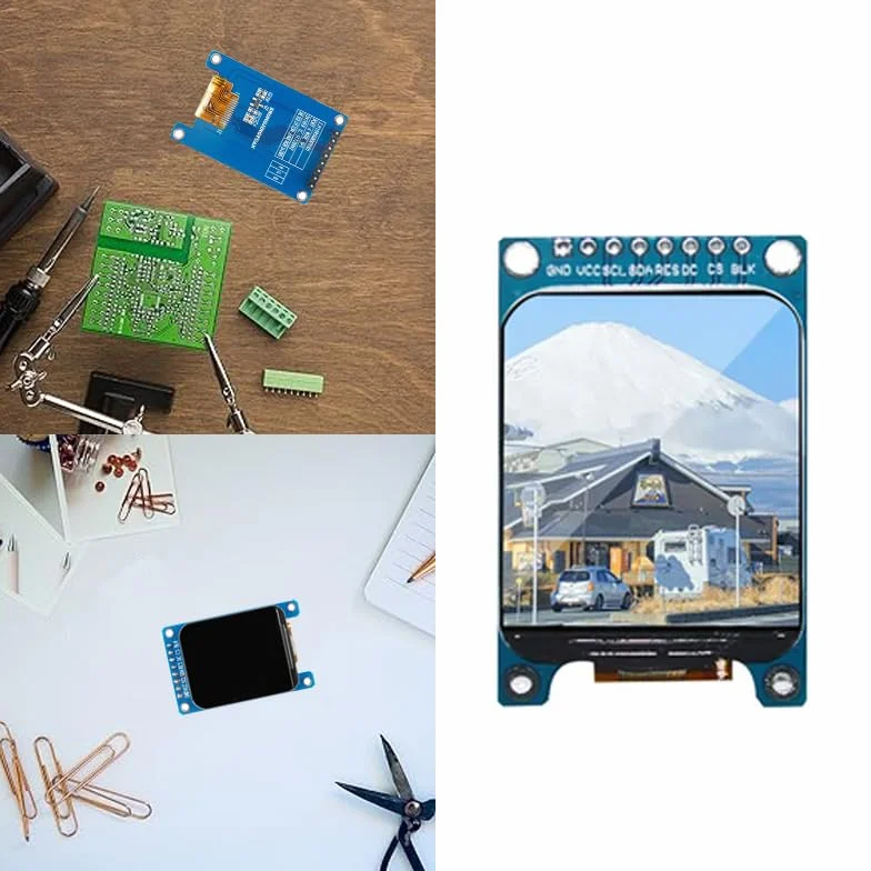 GERUI 2 sztuki 1,69 cala kolorowy wyświetlacz TFT ekran High-Definition IPS LCD moduł 240 × 280 SPI interfejs ST7789 sterownik