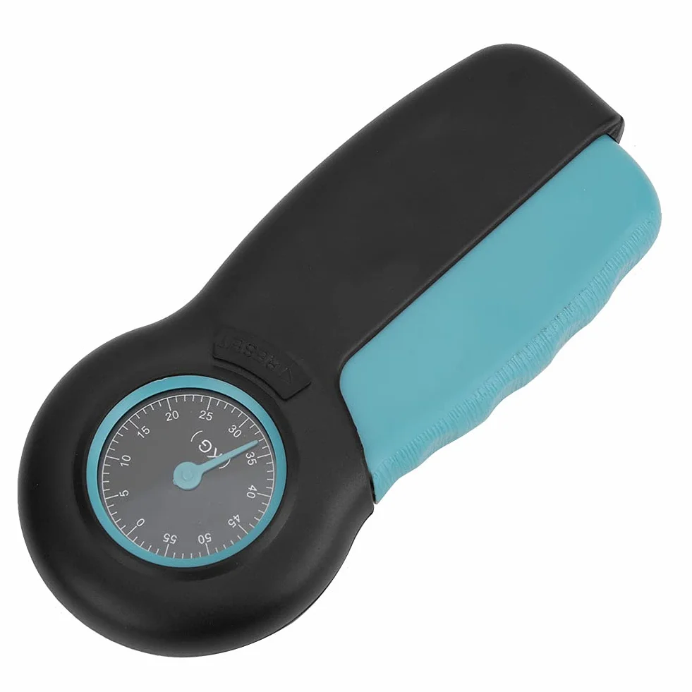 Ausla Ogromny ekran mechaniczny Wrist Enhancer miernik siły chwytu nóż ręczny (ciemnoniebieski)