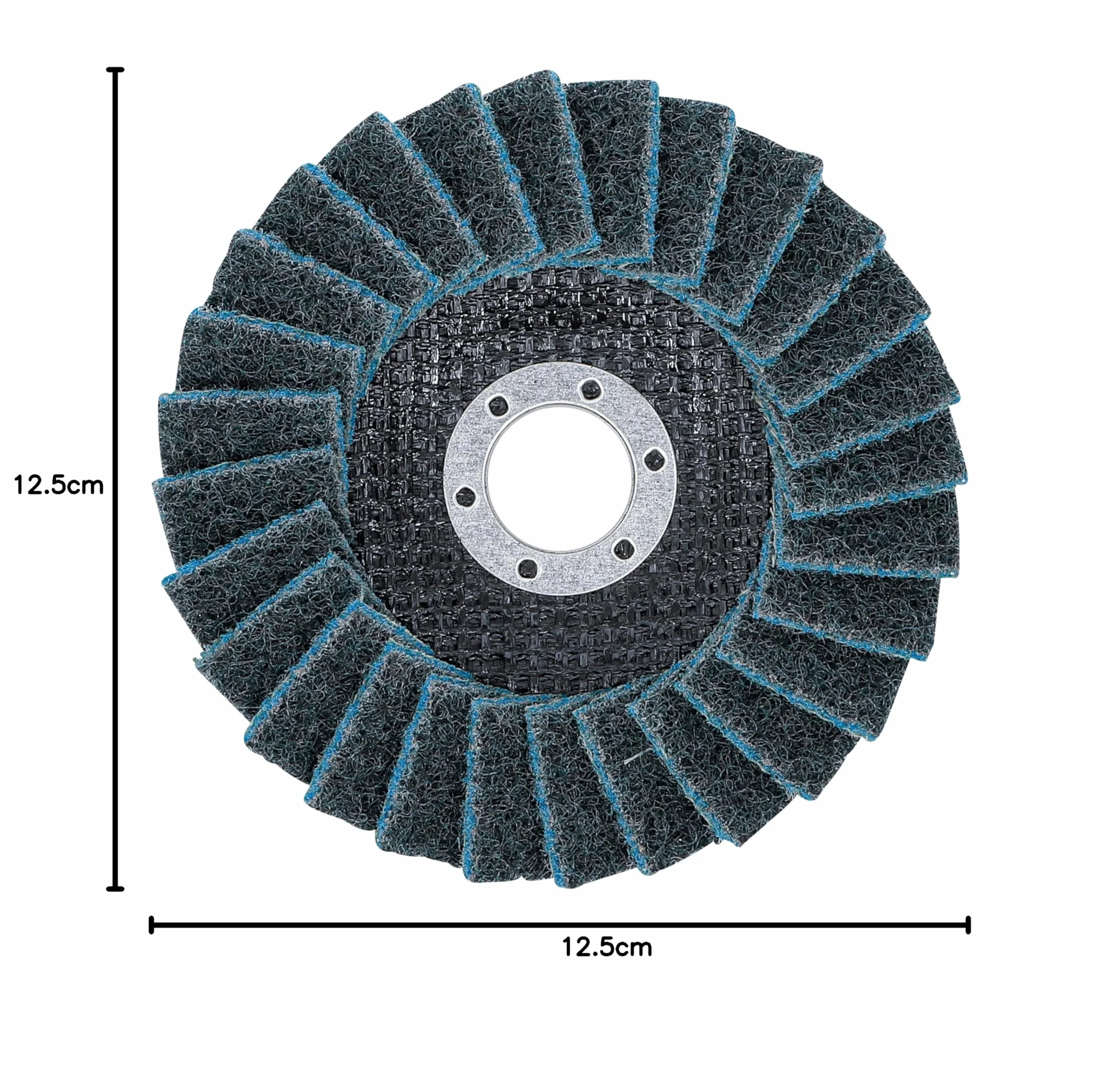 BGS Listkowa tarcza szlifierska Ø 125 mm uziarnienie 240