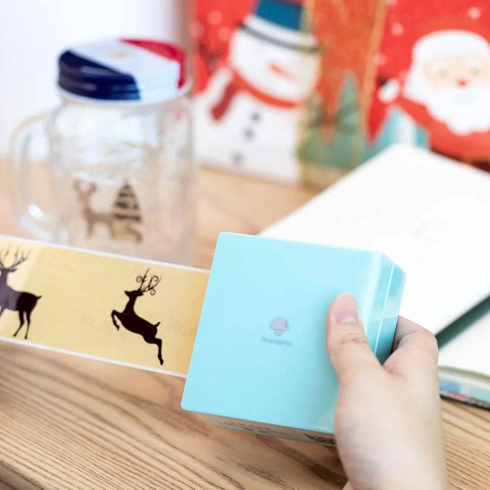 Phomemo M02 Mini Termiczna Drukarka do Naklejek Bluetooth Zielona