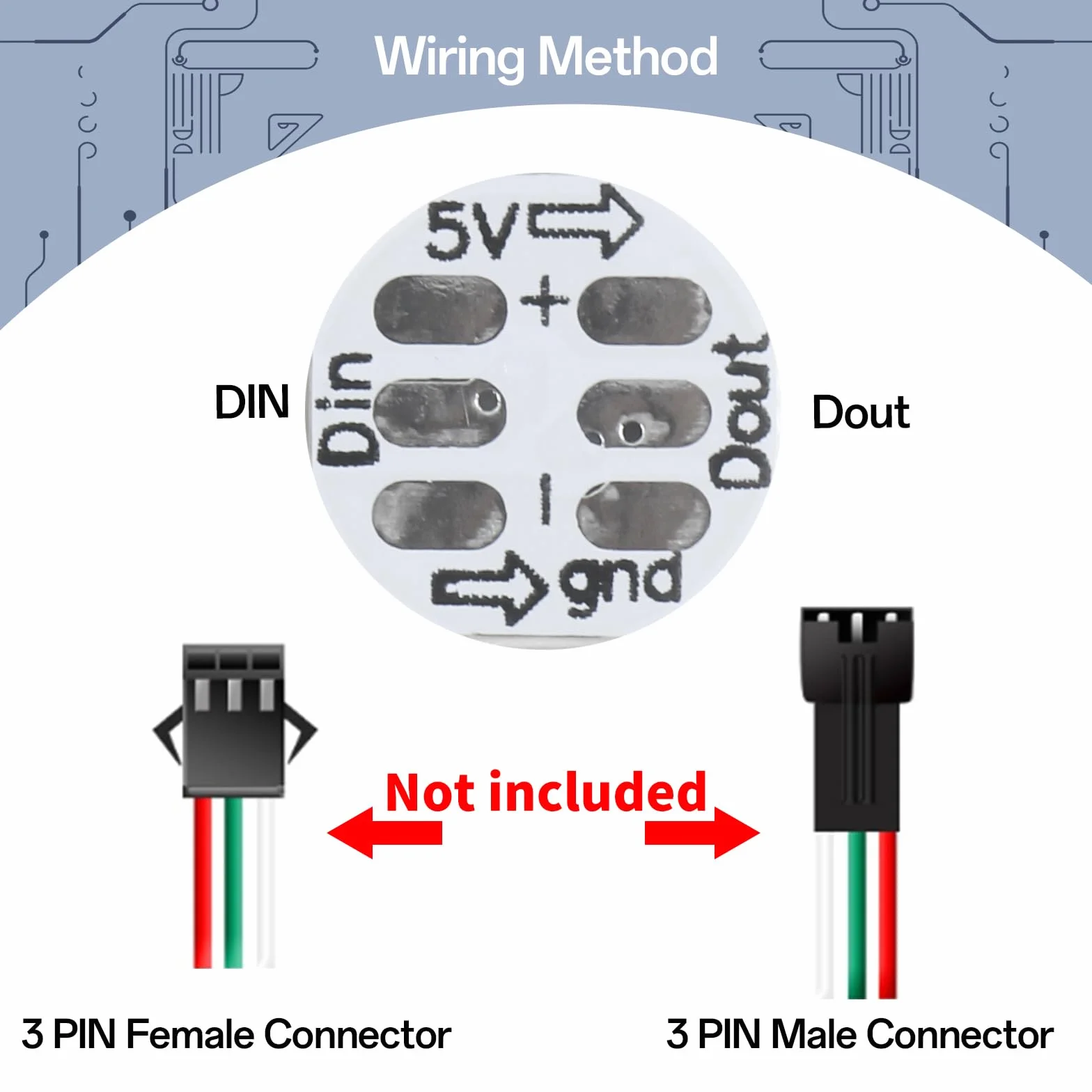 Panel LED WS2812B RGB-IC, 10x10 100 diod Matrix 5050 SMD, indywidualnie adresowalny panel LED dla Raspberry Pi, Arduino, projekty DIY
