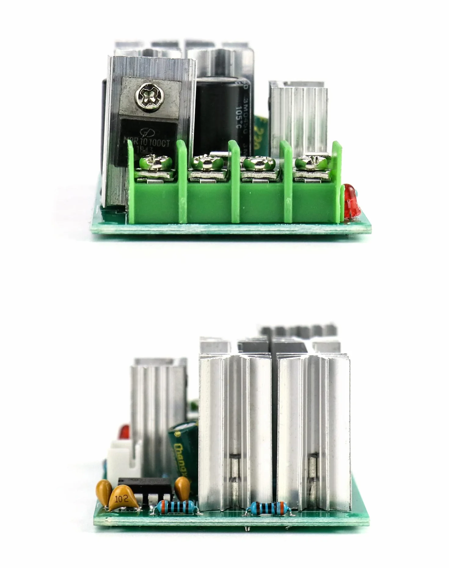 QWORK PWM regulator prędkości silnika DC 12V 24V 36V 48V 20A moduł napędowy