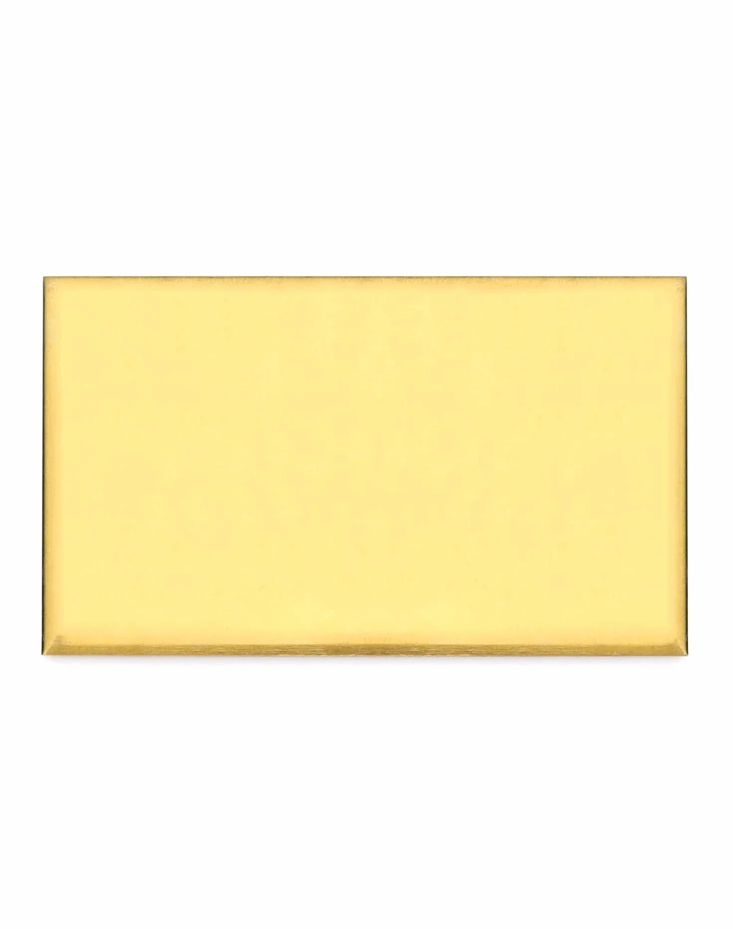 Blacha mosiężna H62 3mm 60mm x 100mm odporna na korozję QWORK
