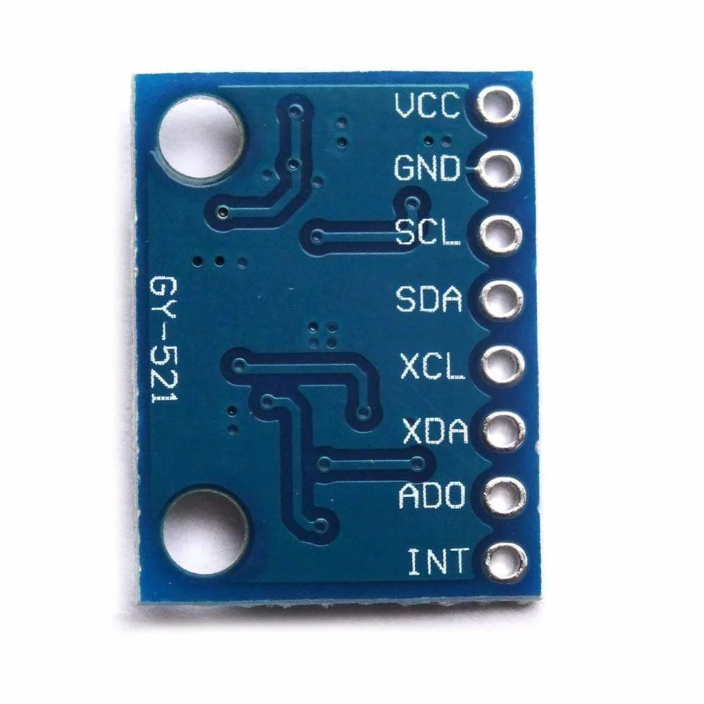 Hailege MPU-6050 GY-521 3-osiowy akcelerometr żyroskop moduł 6 DOF 16-bit AD I2C dla Arduino