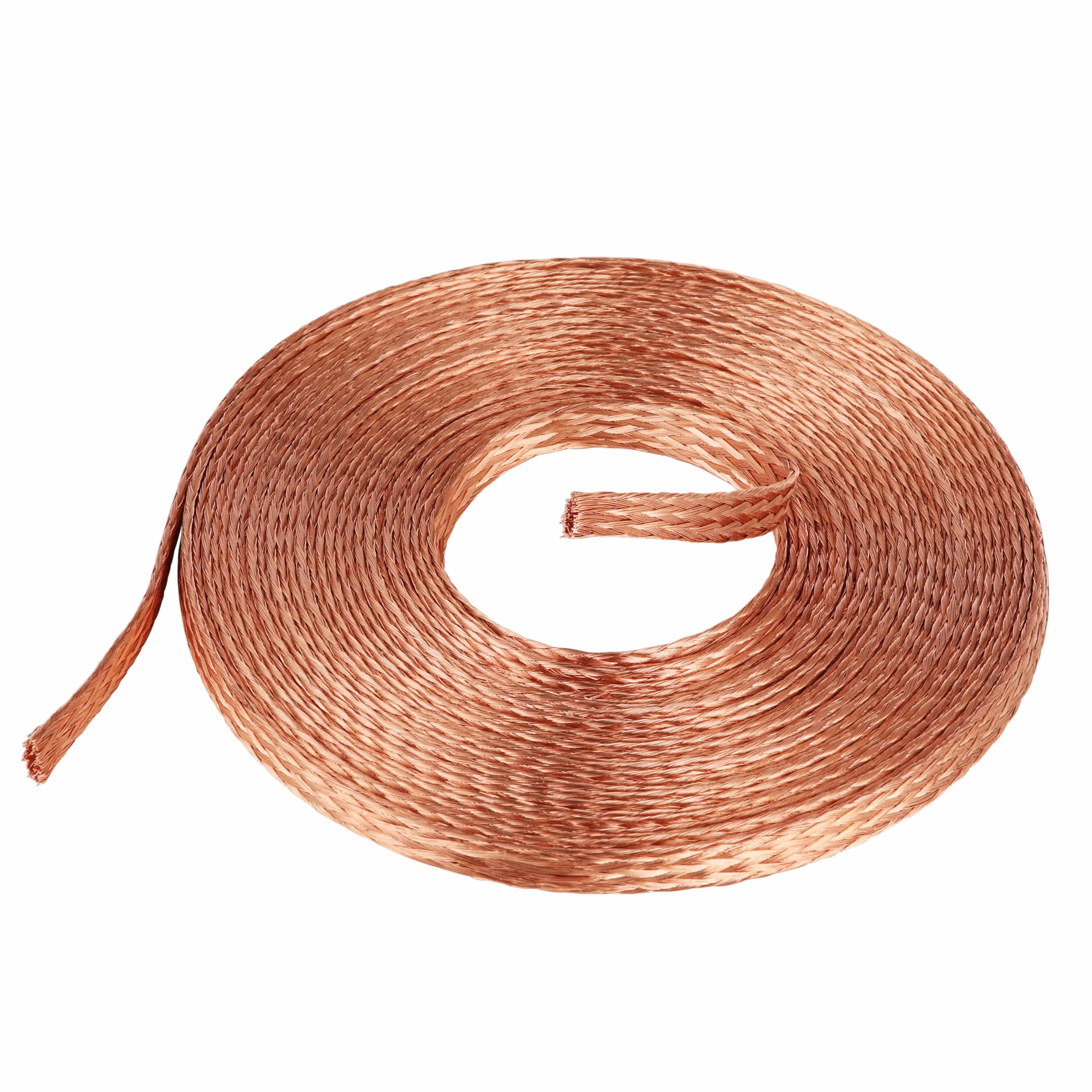 Płaski kabel miedziany uziemiający 6 mm 2,5 mm² 6 m 20 m