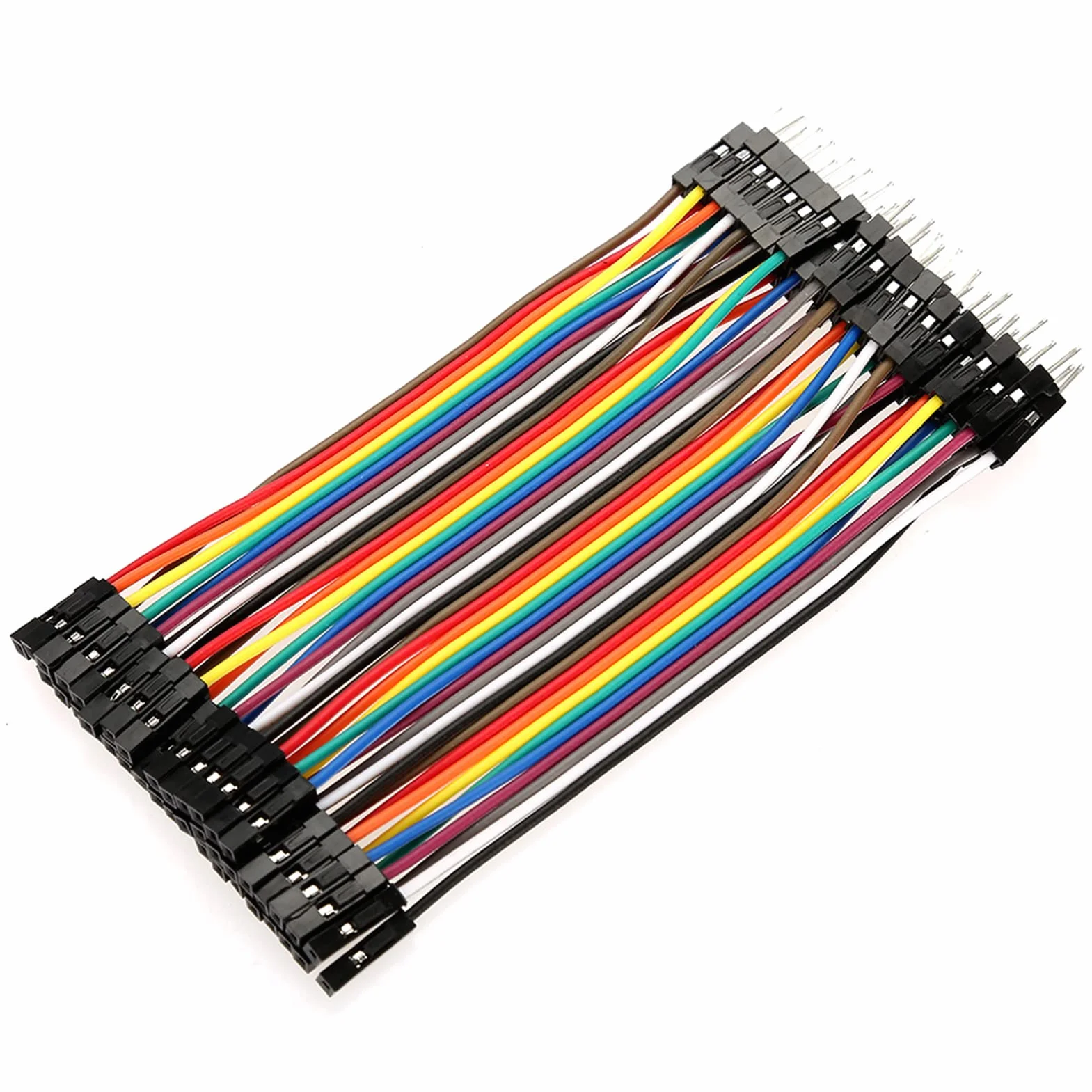 5 sztuk Kolorowe 10 cm Zestaw przewodów zworkowych do deski do pieczywa 40pin M do F Kabel taśmowy do /DIY/ 2 3 / Robot Kabel taśmowy Ki
