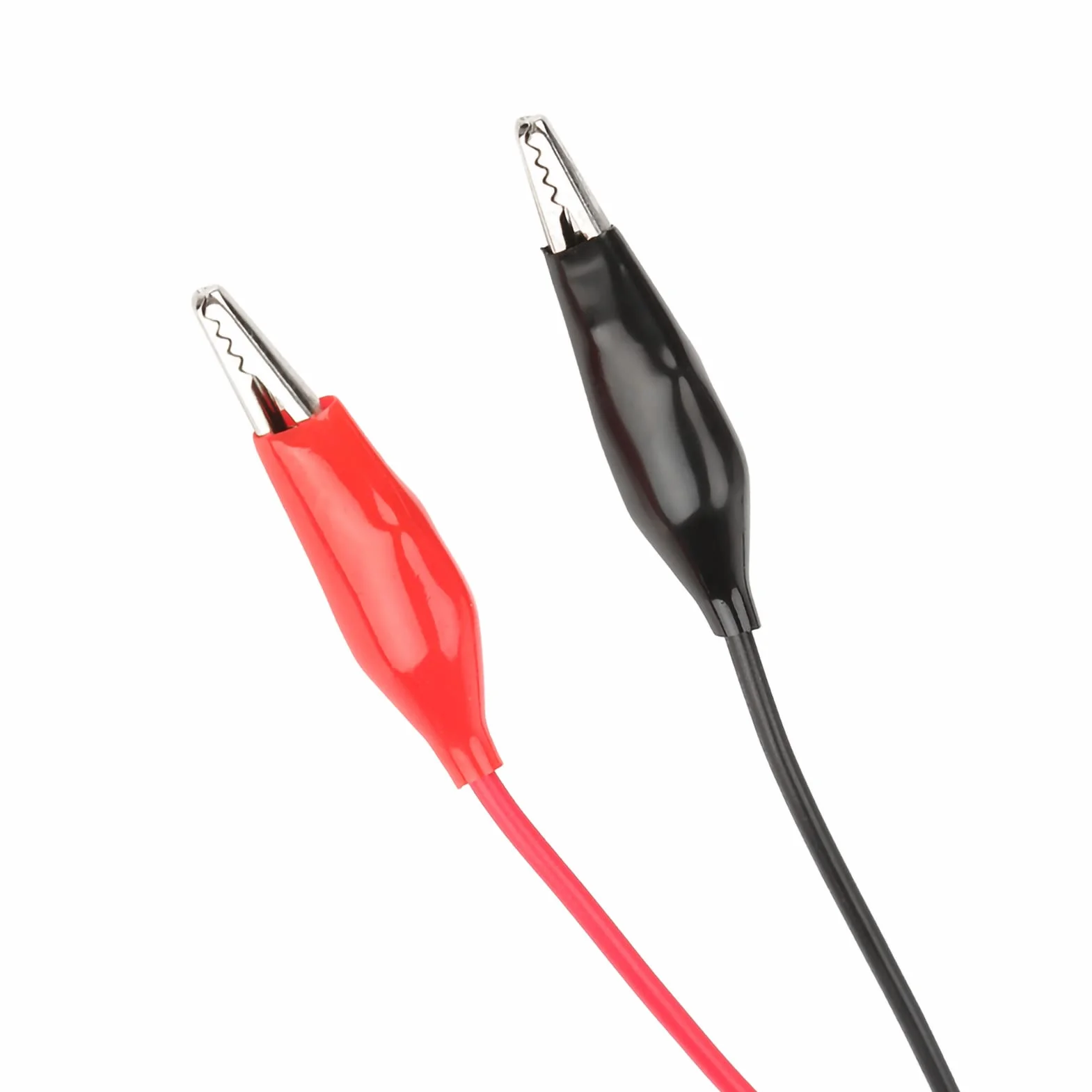Podwójny Kabel Sondy Testowej z Podwójnym Oscyloskopem ze Złączem BNC Q9 i Klipsami Krokodyli - Solidny Kabel Koncentryczny 50 Ω do Pomiaru Wideo i Audio - Zestaw 2, Czerwony i