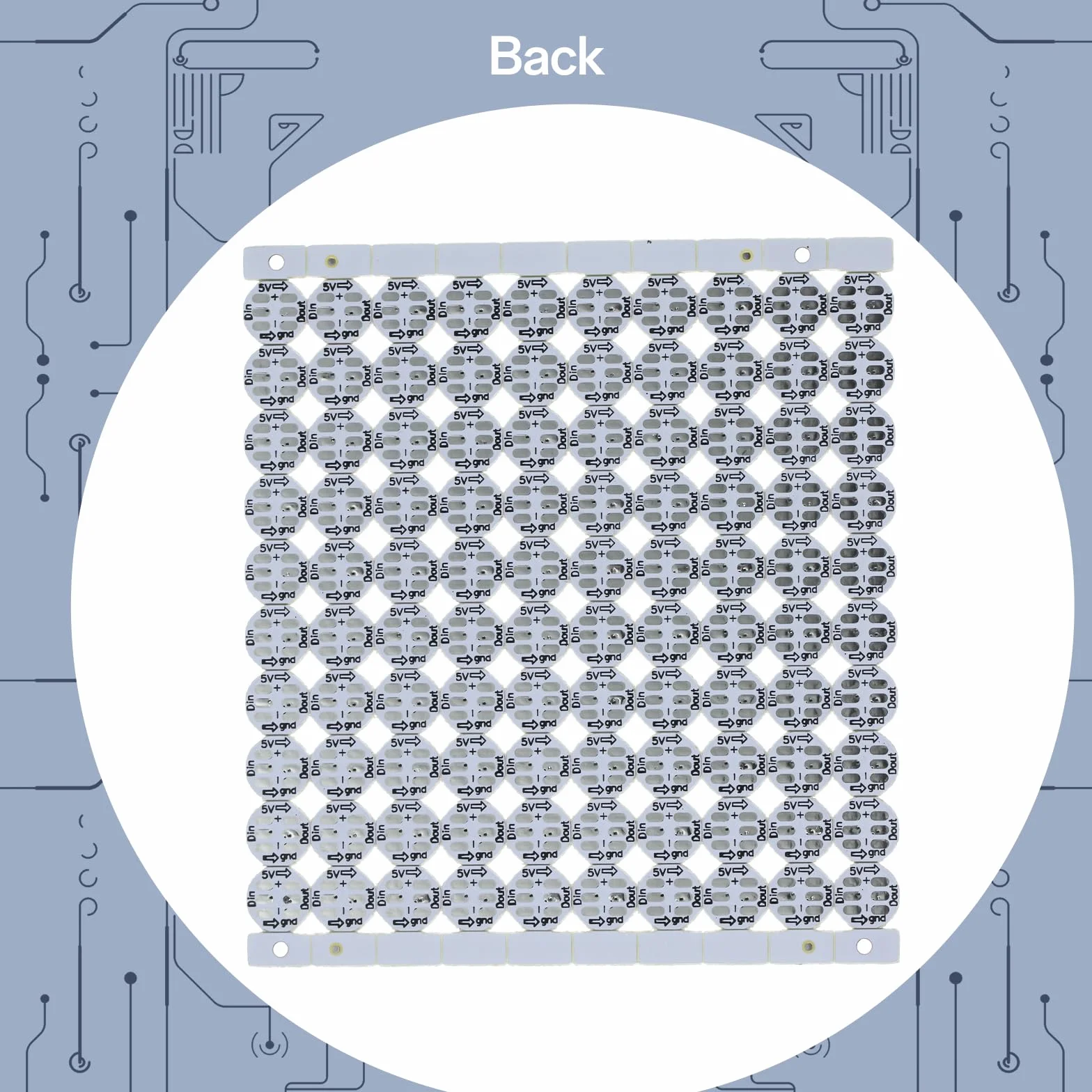 Panel LED WS2812B RGB-IC, 10x10 100 diod Matrix 5050 SMD, indywidualnie adresowalny panel LED dla Raspberry Pi, Arduino, projekty DIY