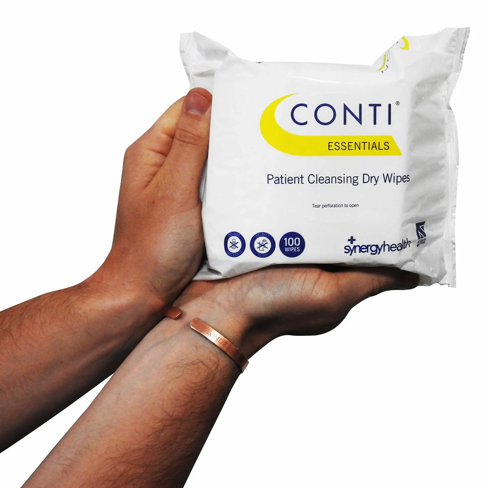 Conti Essentials Chusteczki do pielęgnacji pacjenta 24x22 cm 100 sztuk