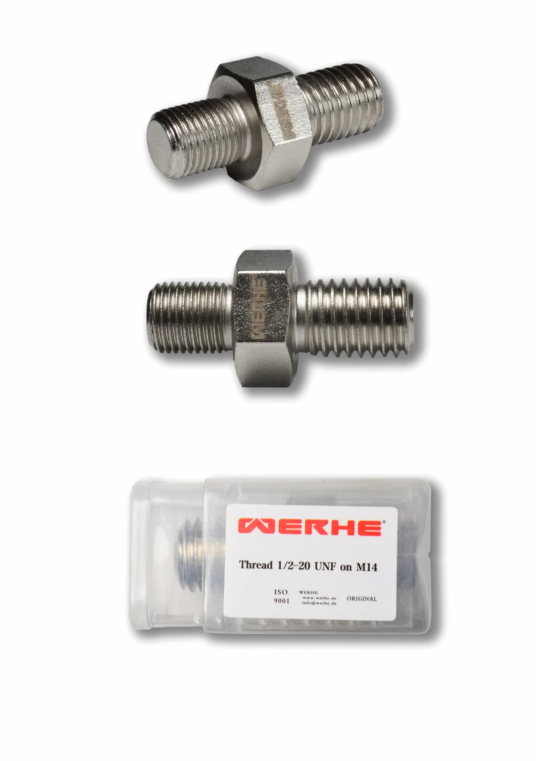 Adapter gwintowy WERHE 1/2-20UNF M14 do mieszadeł wiertarskich