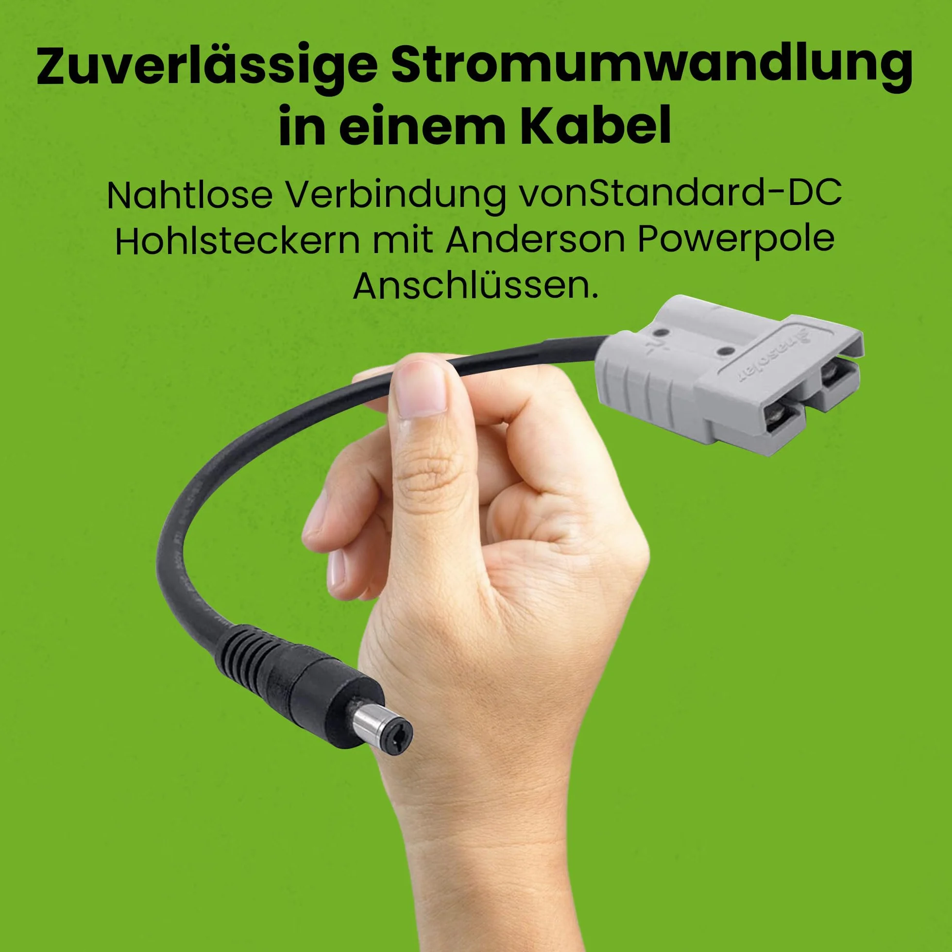 Offgridtec Anderson adapter DC5521 – 20 cm