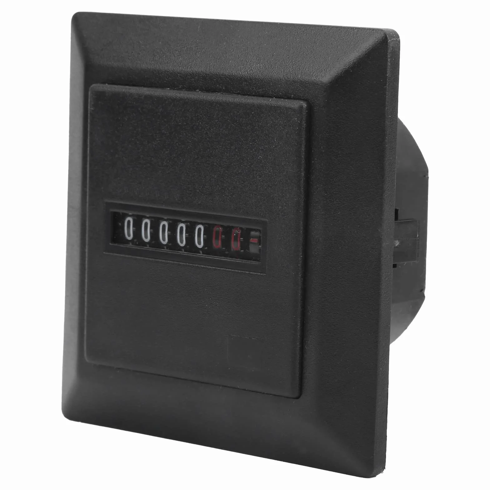 HM-1 Cyfrowy wyświetlacz godzinomierz wysokiej precyzji generator czasomierz narzędzia czarny przemysłowy timer mechaniczny licznik godzinomierza AC 220-240 V 50 Hz do maszyn inżynieryjnych