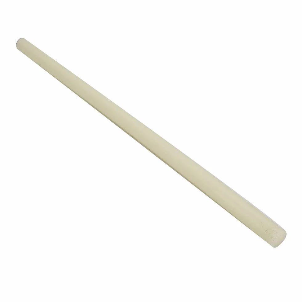 Okrągły pręt nylonowy, wysokiej jakości okrągły pręt z tworzywa sztucznego nylonowy biały pręt 20/35 mm średnica 500 mm długość jako bufor lub amortyzator do wszystkich rodzajów maszyn (20 x 500 mm)