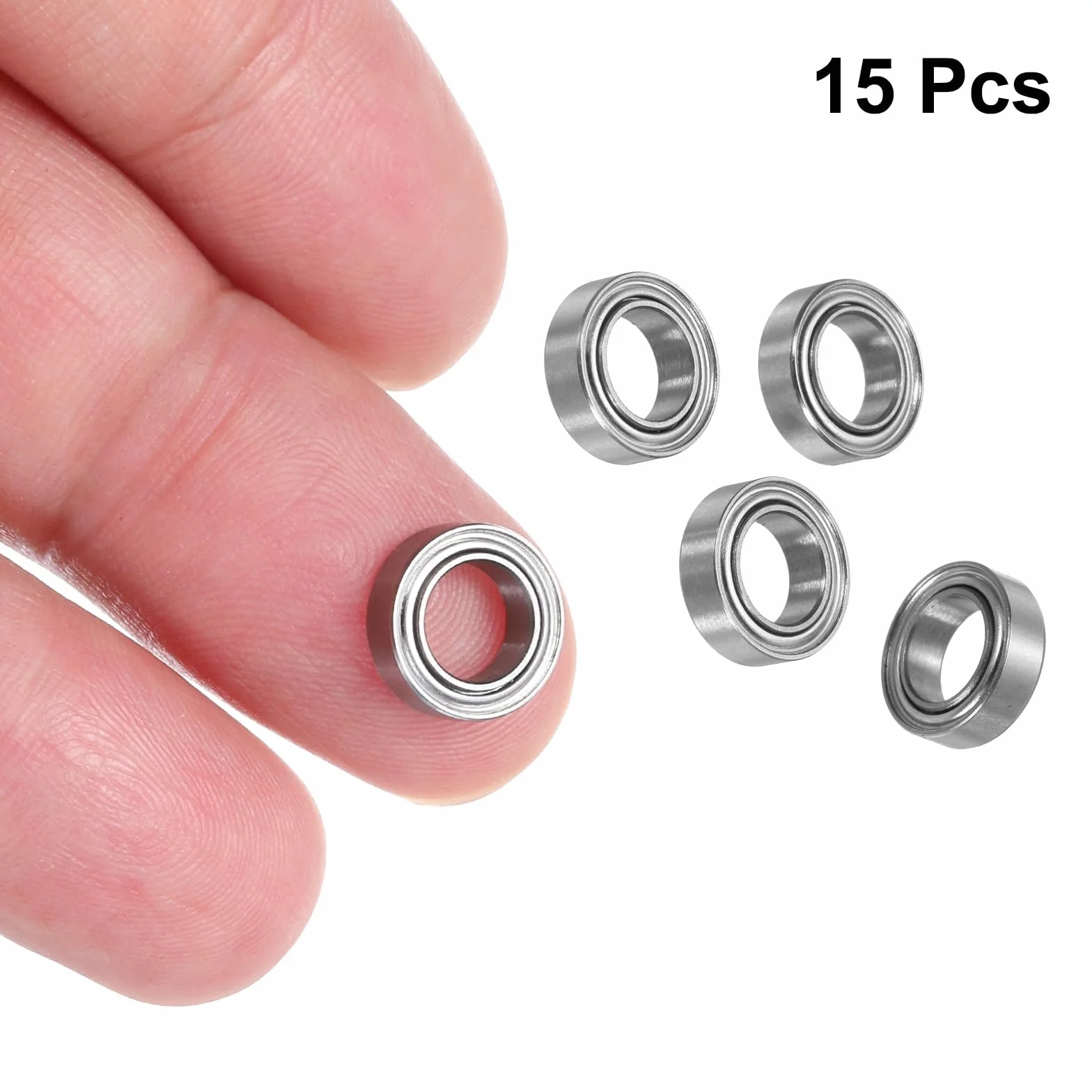 QUARKZMAN MR106ZZ łożysko kulkowe 6 x 10 x 3 mm stal chromowana podwójnie ekranowane P6 ABEC 3
