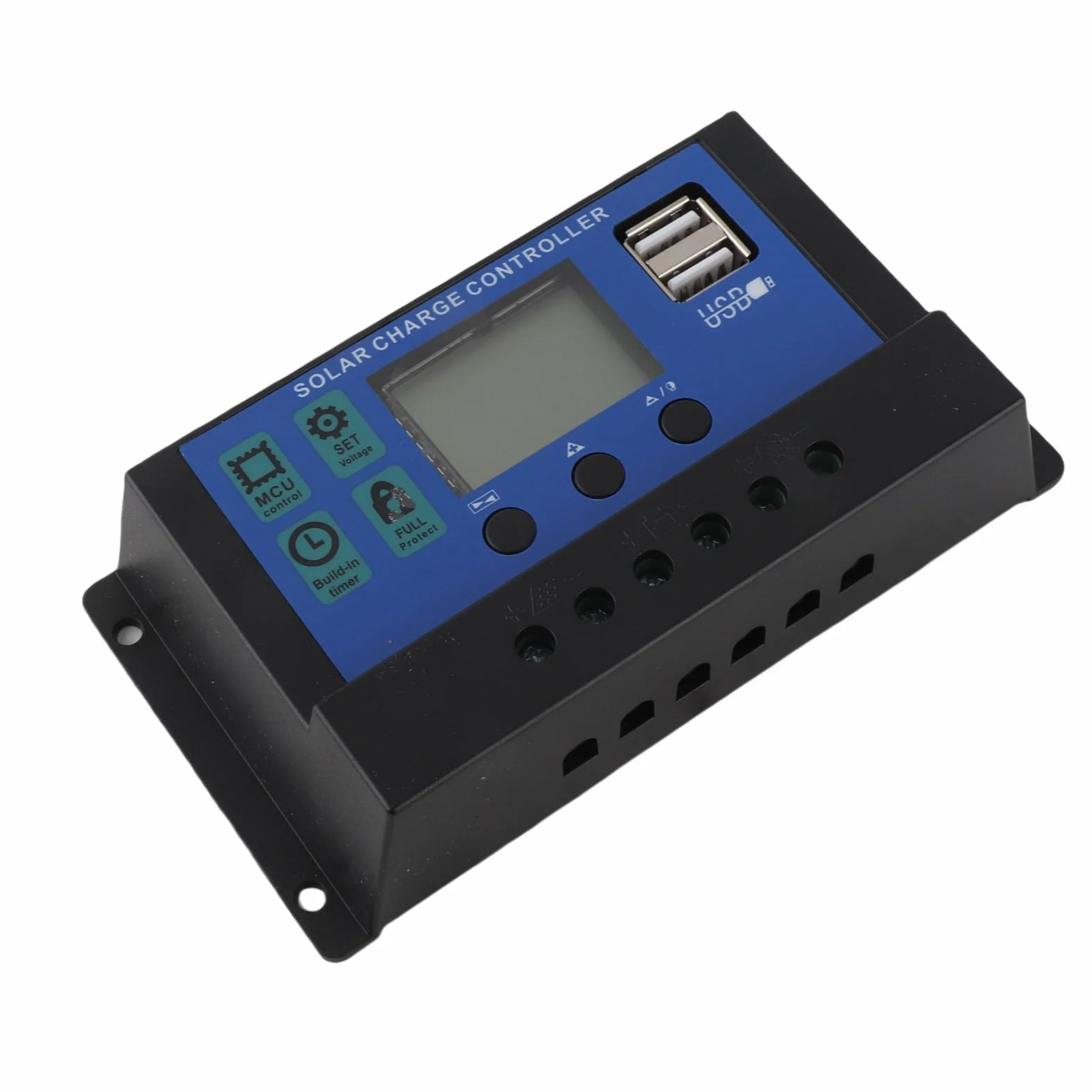 Regulator ładowania słonecznego 60A 50A 40A 30A 20A 10A 12V 24V Automatyczny inteligentny