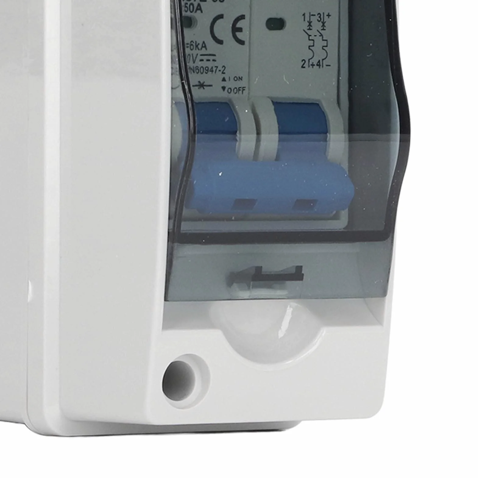 Rozłącznik Solarny, IP65 BOB7Z-63 50A 1000 V DC Przerywacz, Rozłącznik DC do Domu RV, dla Systemu Fotowoltaicznego Solarny System Off-grid System Wytwarzania Energii Słonecznej