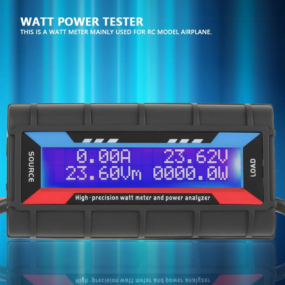 Watomierz o Wysokiej Dokładności 4.8V~60V 150A Analizator Mocy Miernik Napięcia