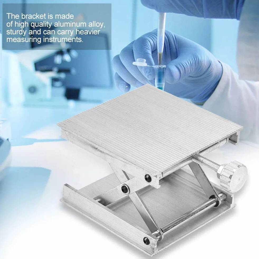 Level Bracket Lab Lift Platforma 9,5 x 8,5 cala Wysokiej jakości stojak do ćwiczeń laboratoryjnych