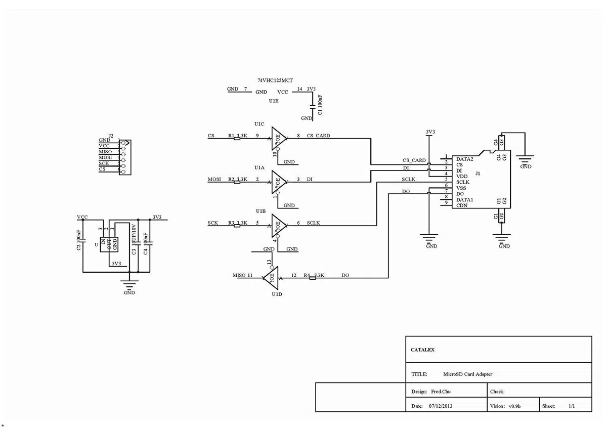 Hailege Moduł czytnika kart Micro SD TF Adater 6-pinowy moduł sterownika interfejsu SPI z konwersją poziomu chipa dla Arduino UNO R3 MEGA 2560 Due