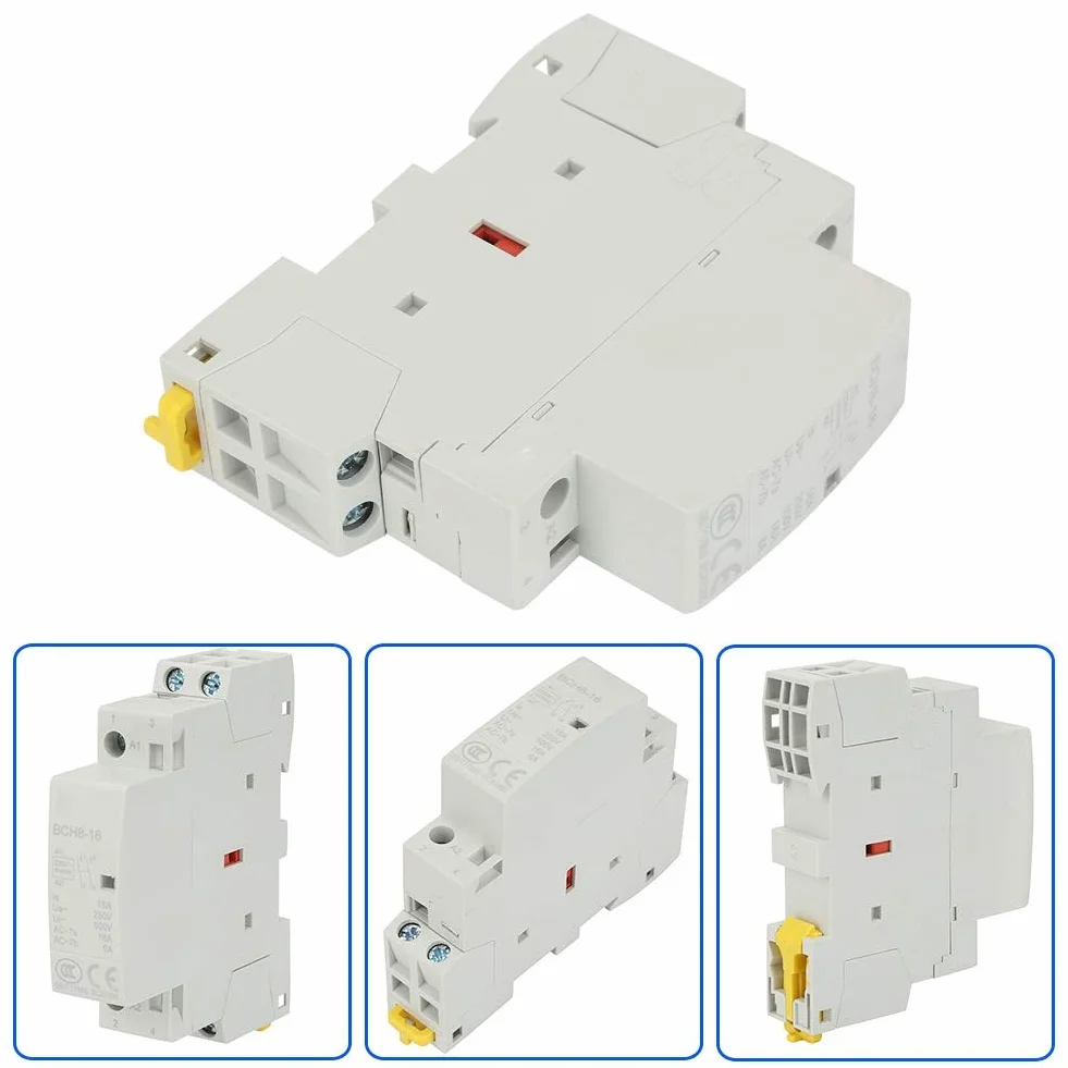 Stycznik AC 2P 16A 220V/230V 50/60Hz 1NO 1NC