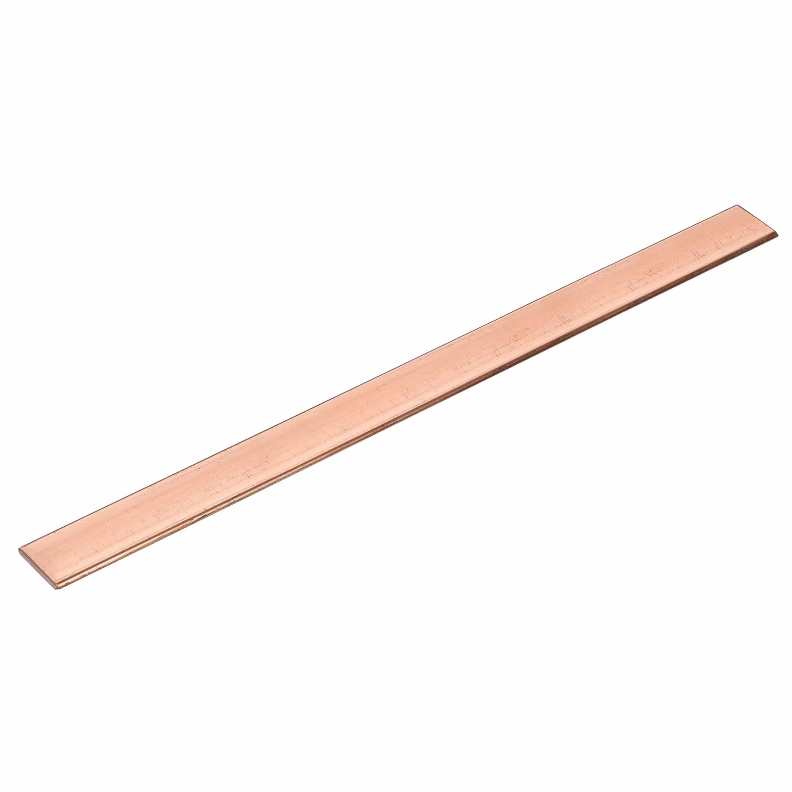 QUARKZMAN Miedziany płaski pręt 1/16" x szerokość 25/32" x długość 10" miedziany pręt do zastosowań elektrycznych (1,5 mm x 20 mm x 250 mm)