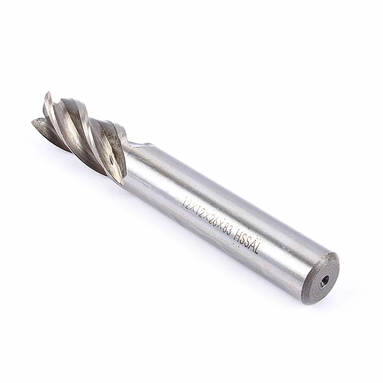 Frez 12mm Stal Szybkotnąca 4 Flet Prosty CNC Frezy Tiain Powlekane