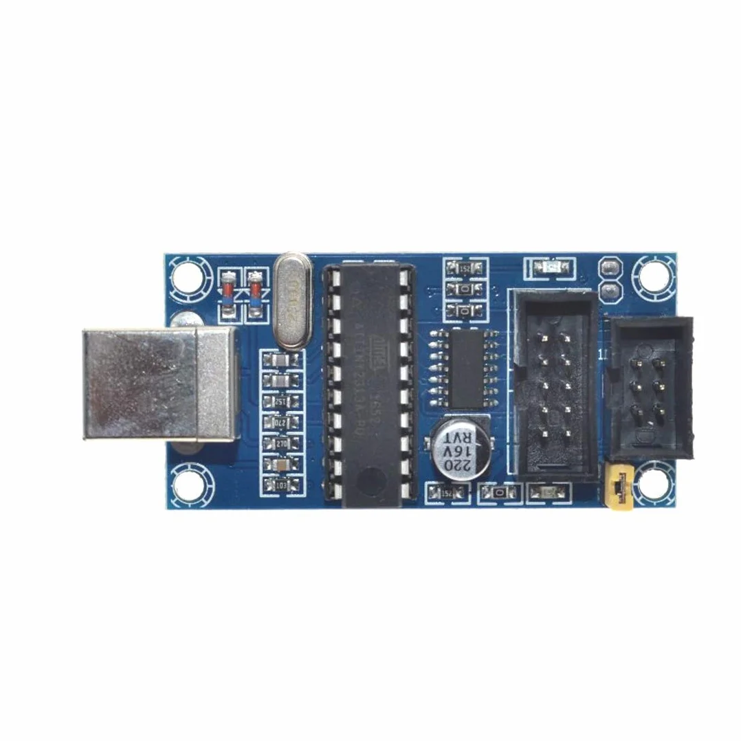 Hailege USBTiny USBtinyISP AVR ISP programator 6/10-pinowy bootloader do bootloadera IDE