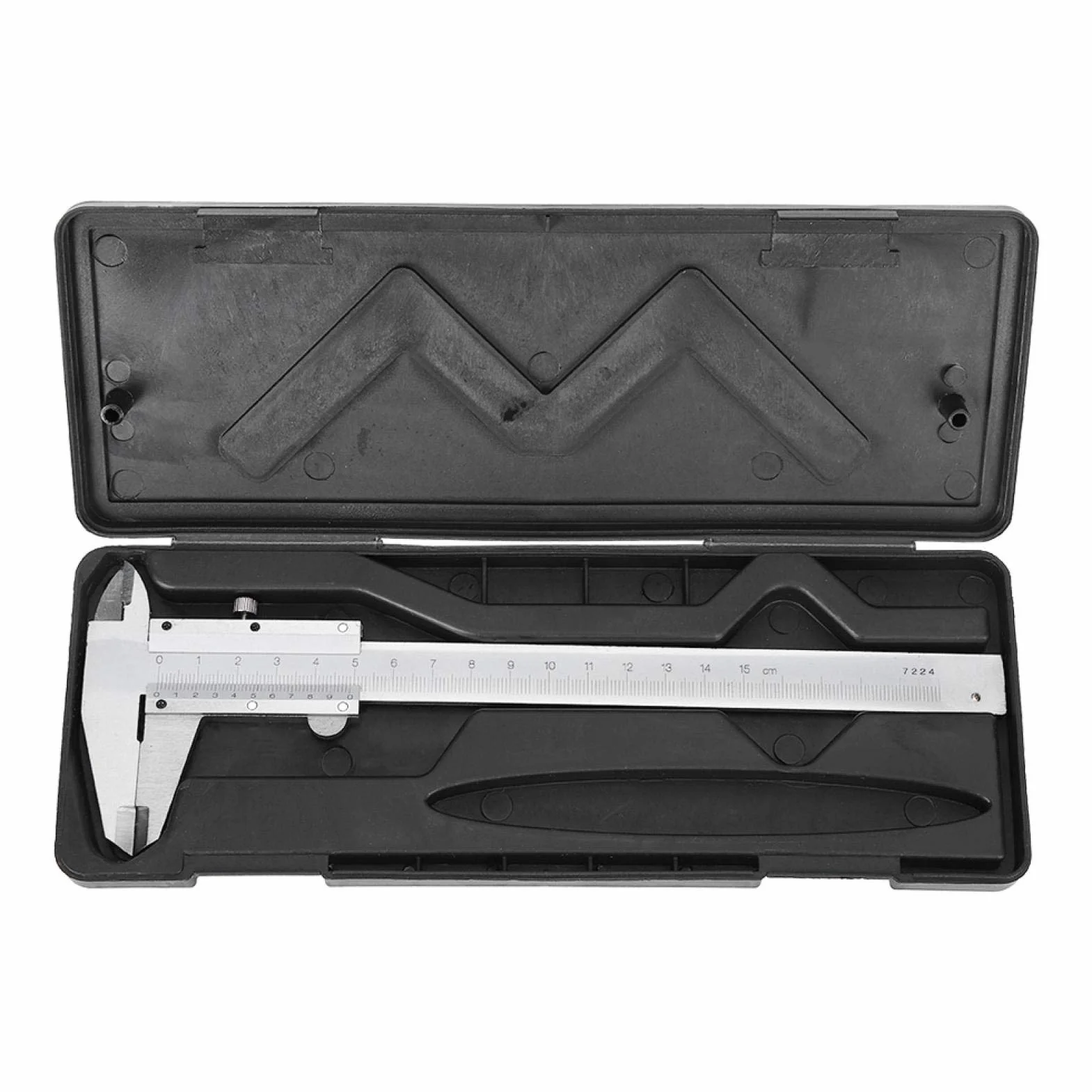 Suwmiarka nożna, 0-150 mm/0,02 mm wysoka dokładność stal węglowa metal kaliber zacisk mikrometr miernik narzędzie pomiarowe