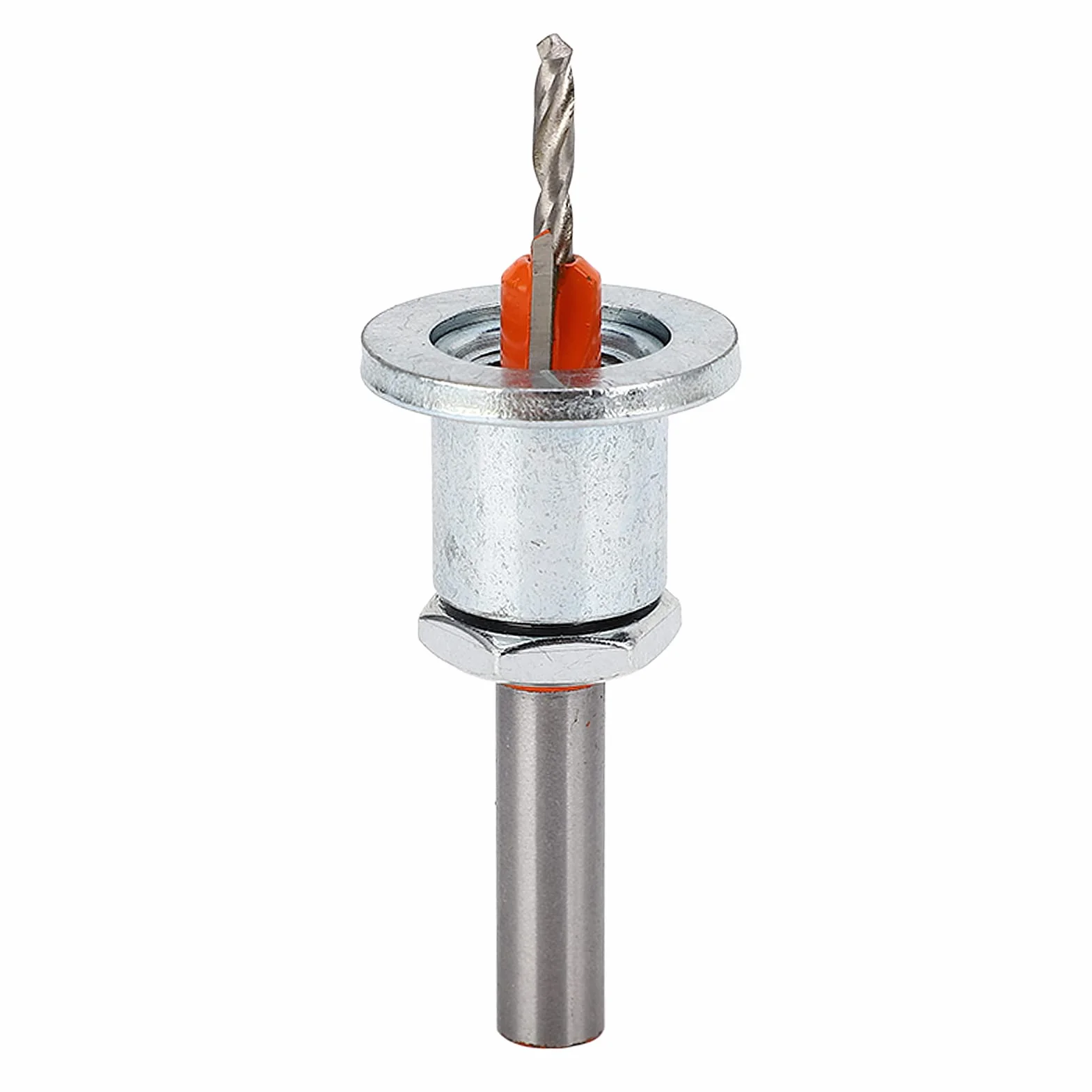 Wiertło pogłębiające, stal stopowa, 3,0 x 8 mm, wiertło stożkowe z okrągłym trzonkiem do drewna, tworzywa sztucznego, miękkiego metalu