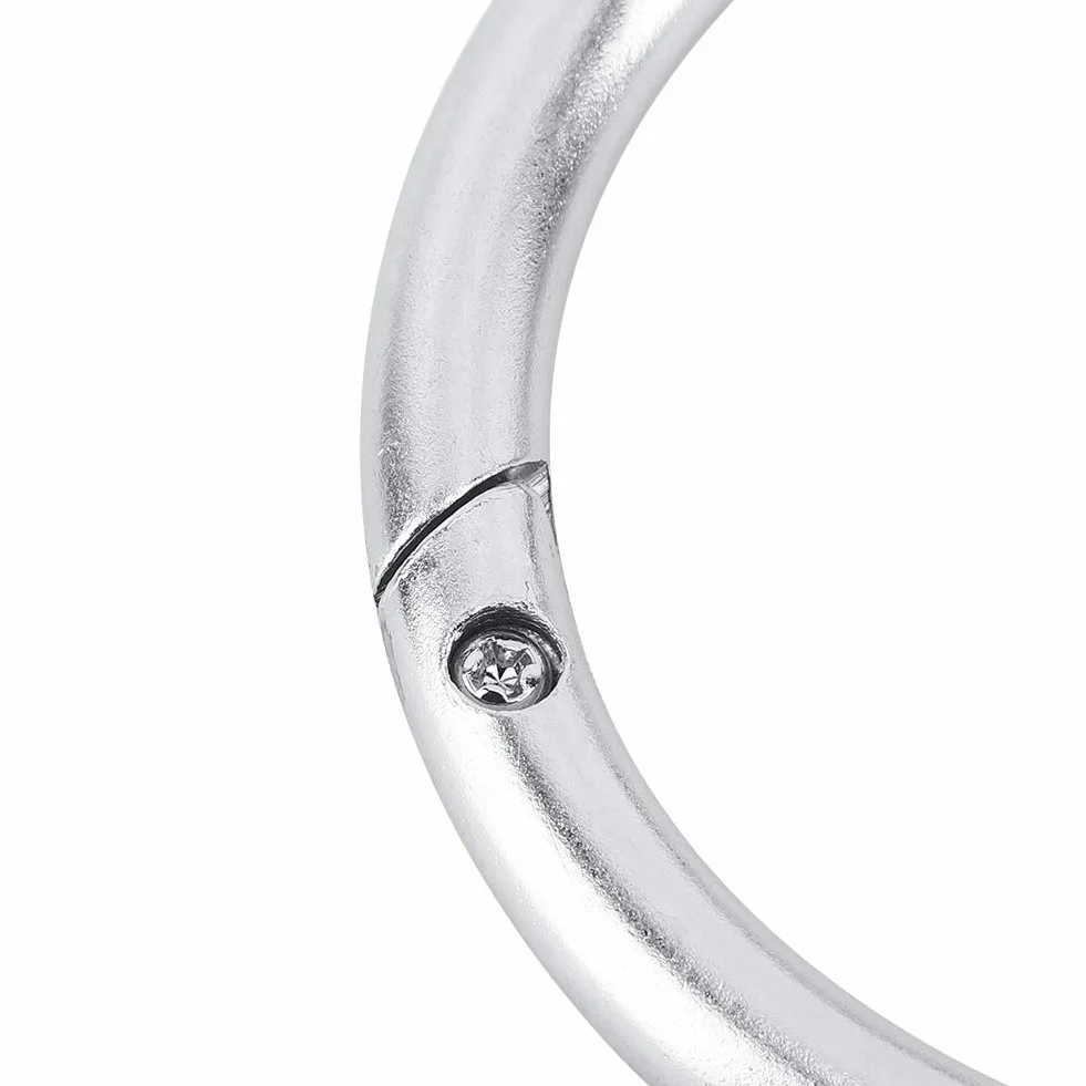 Bydło w nosie kolczyk ze stali nierdzewnej kolczyk w nosie byka akcesoria hodowlane bydło szczypce do nosa Hoop Piercing Rings(M)