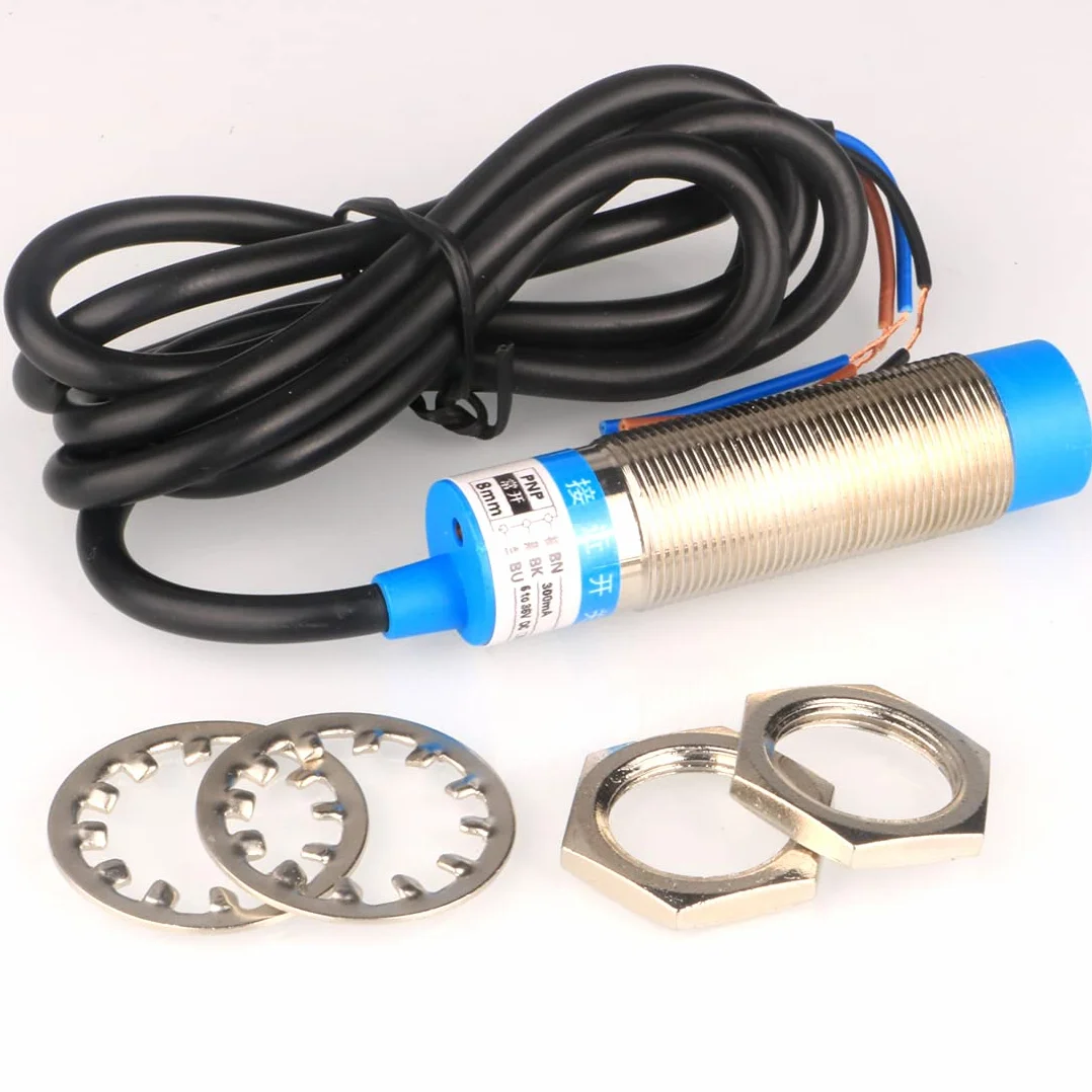 Gebildet Indukcyjny Czujnik Zbliżeniowy 8mm NPN NO DC 6-36V 300 mA 3-przewodowy LJ18A3-8-Z/BY