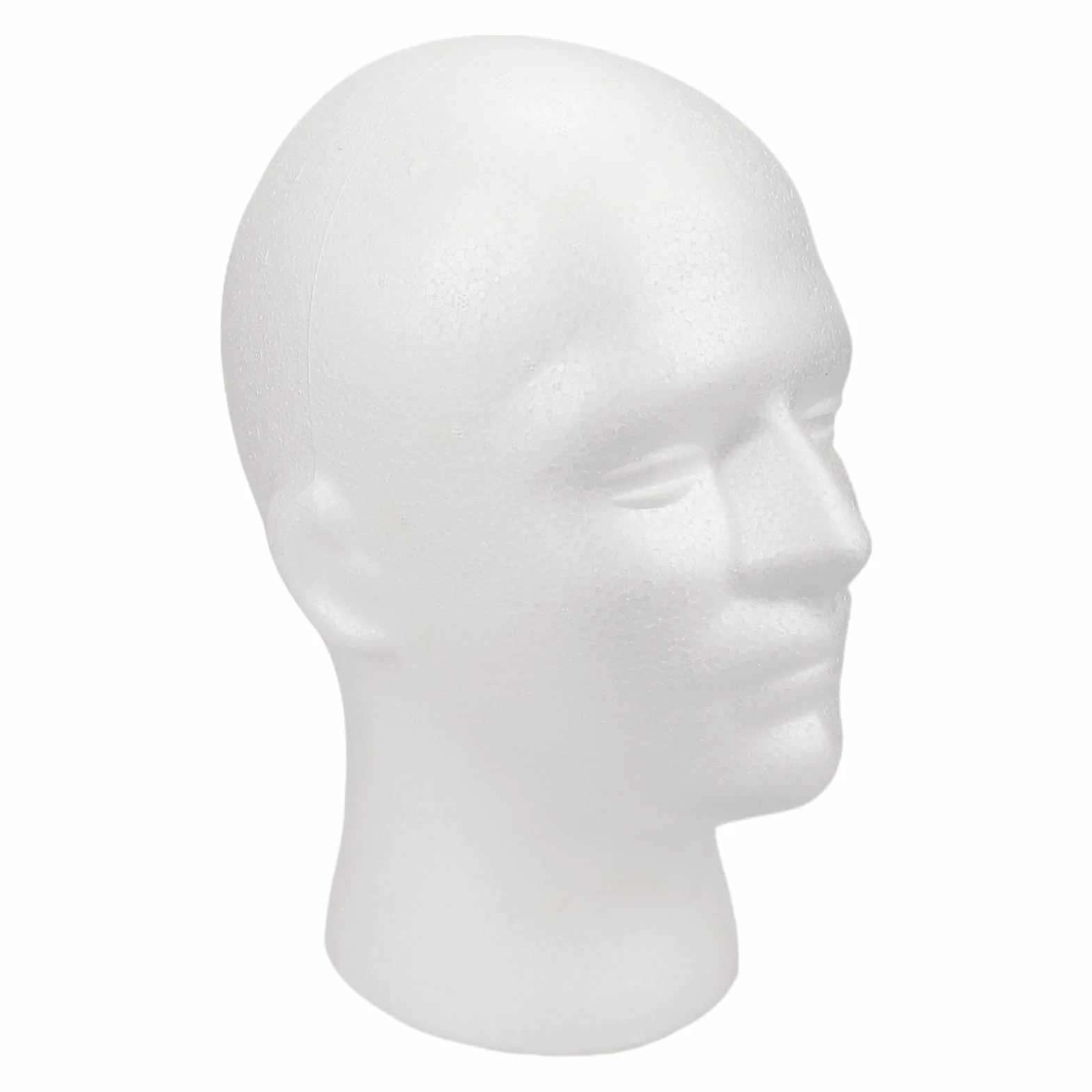 Wig Mannequin Head Stand, Hat Display Head, Male Head Stand, Foam Hat Display