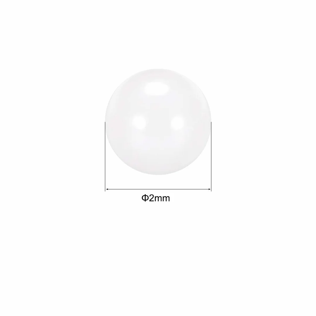 XYWHPGV Ceramiczne kulki łożyskowe 2 mm ZrO2 Kulka z tlenku cyrkonu G5 Precyzja 10 sztuk(936b5 be480 8d779 b20ae bf1db 8f9bb