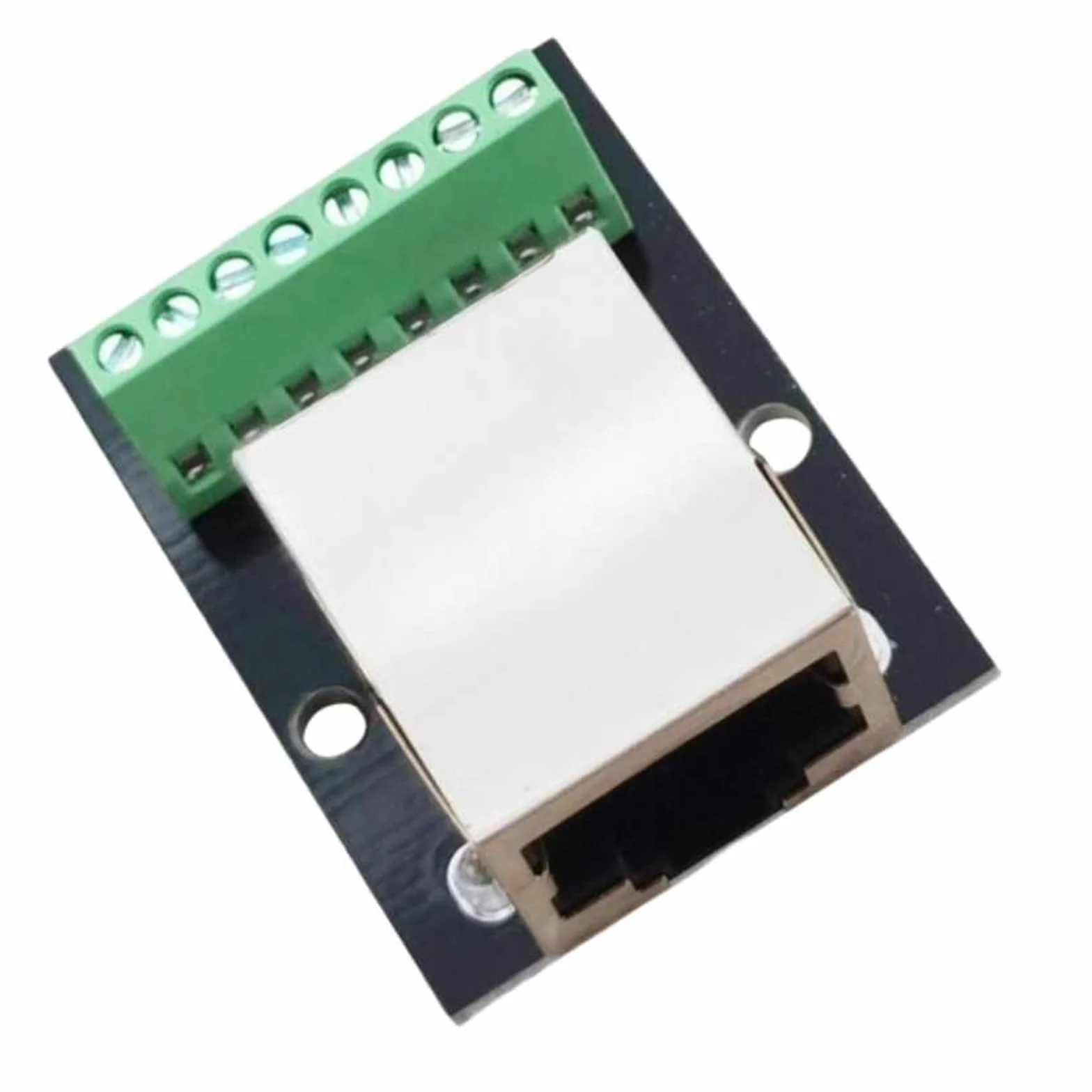 RJ45 8-pinowy Ethernet Dual żeński Breakout Board 2,54 mm Pitch adapter z podwójnym gniazdem