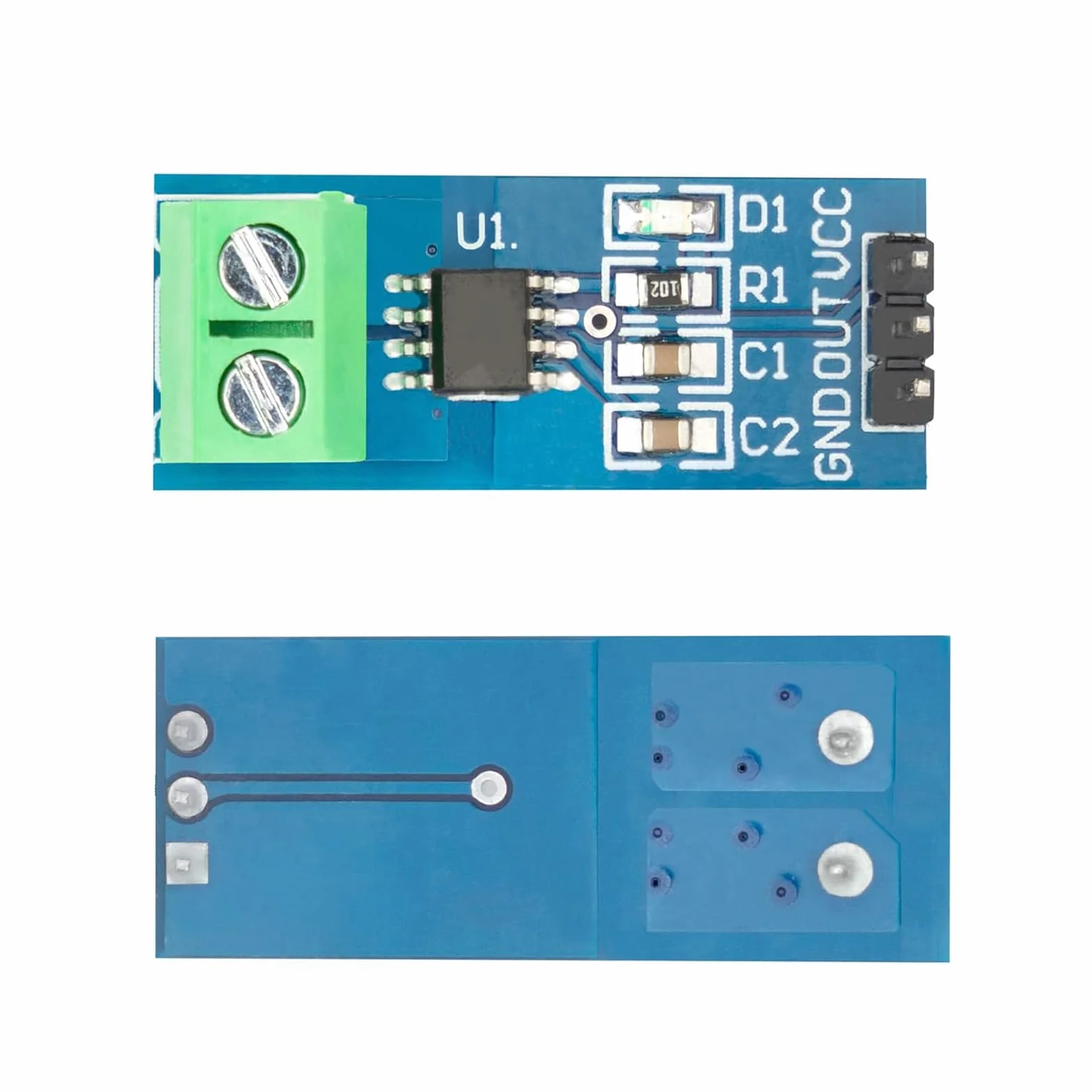 Moduł czujnika prądu ACS712 30A kompatybilny z Arduino Bascom