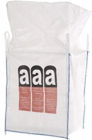 BIGBAG ABEST udźwig 1000 kg 90 x 90 x 110 cm powlekany jednorazowy pojemnik na materiały sypkie