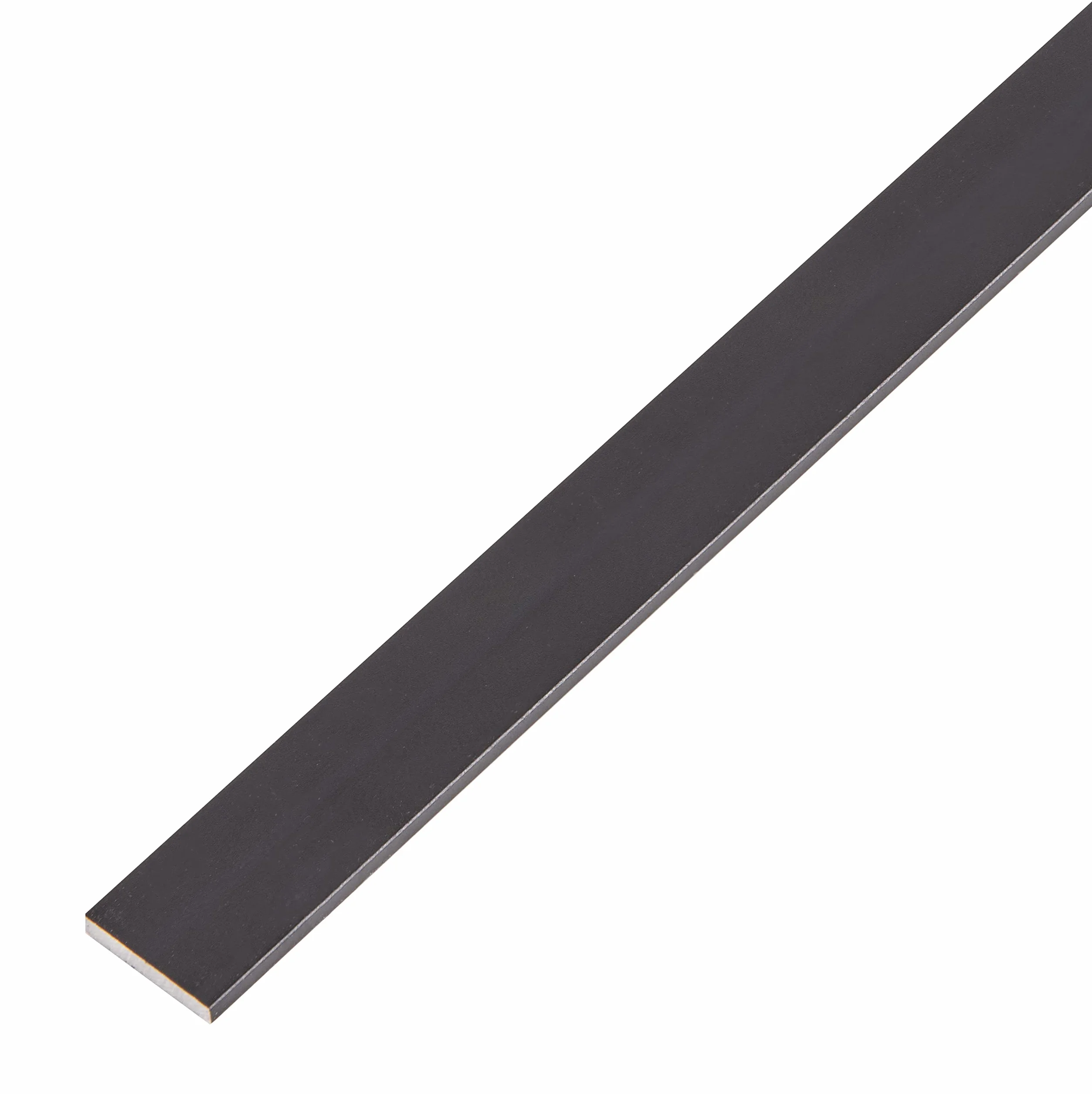 Alberts Płaskownik Aluminium anodowany na czarno 1000 x 15 x 2 mm