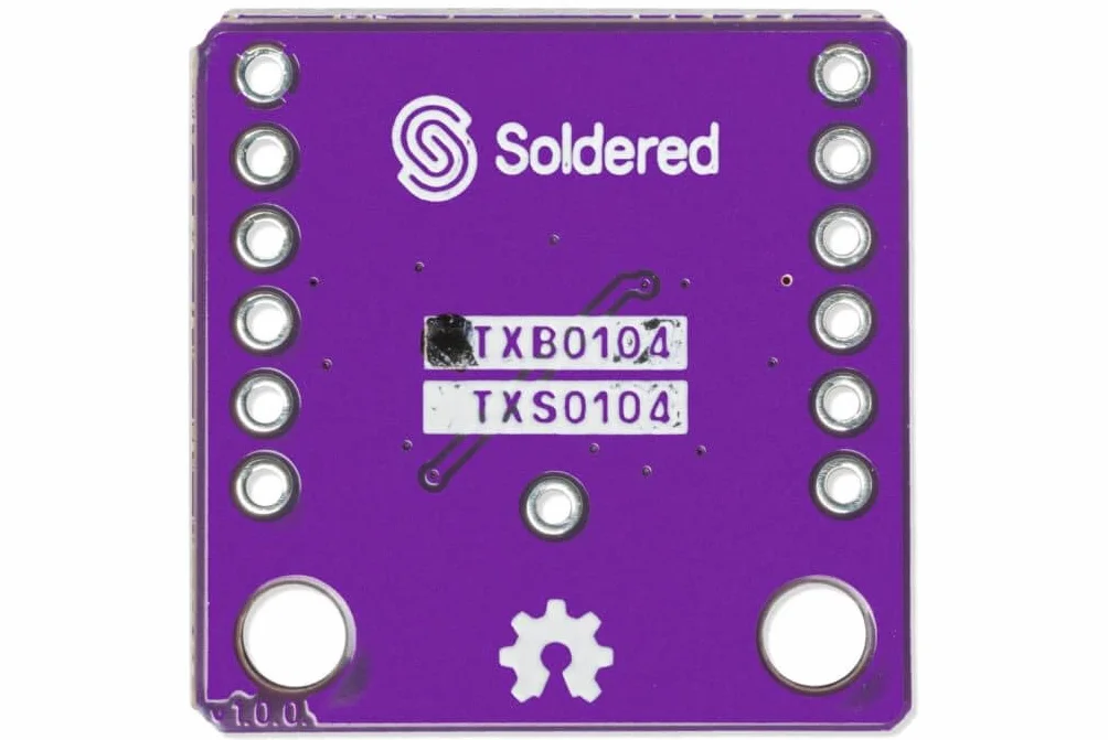 Soldered 4-kanałowy konwerter poziomu logicznego, TXS0104 Breakout Board | Made in EU | 333017