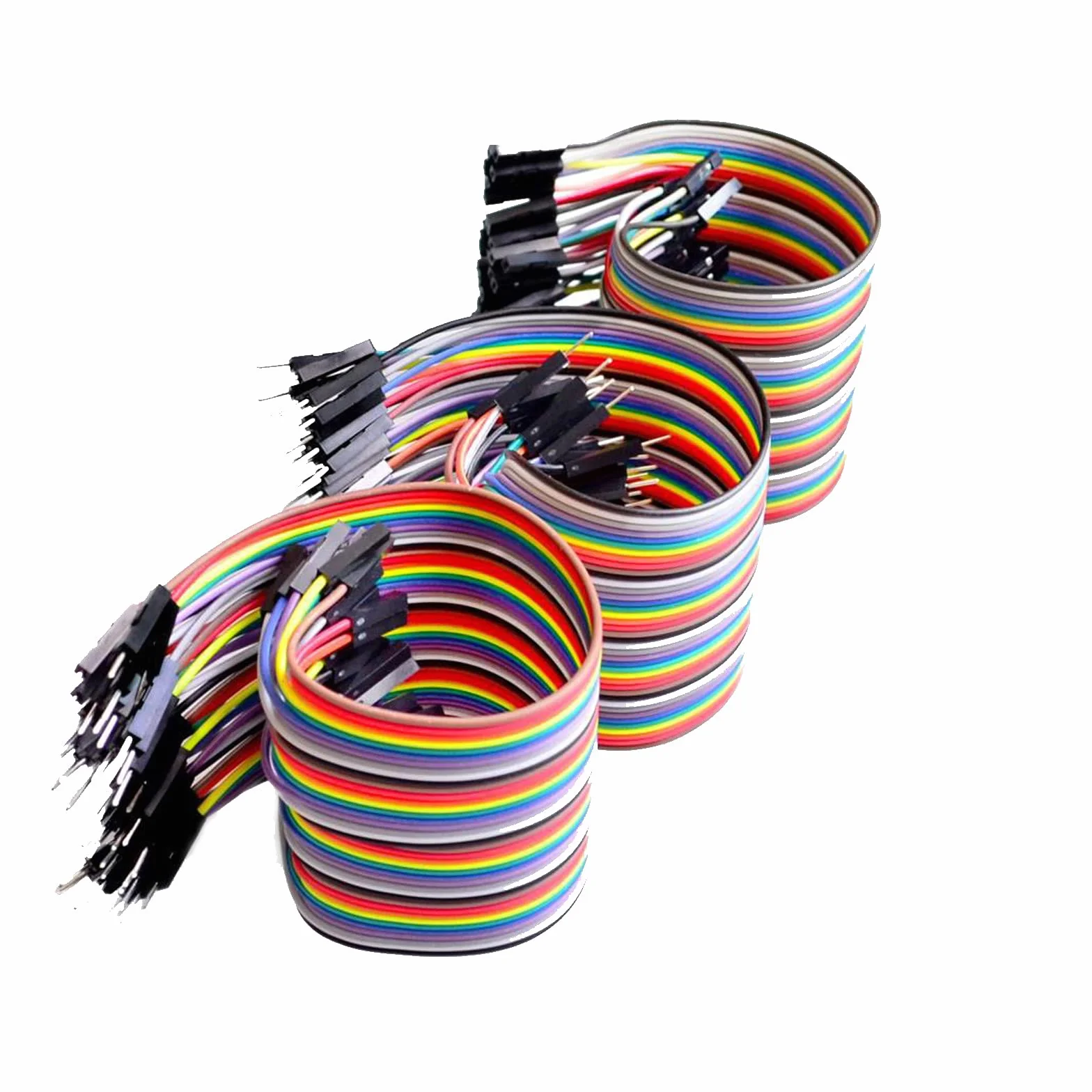 Dupont Wire Kit 120 szt. zworki męskie żeńskie drut mostkowy do deski wtykowej