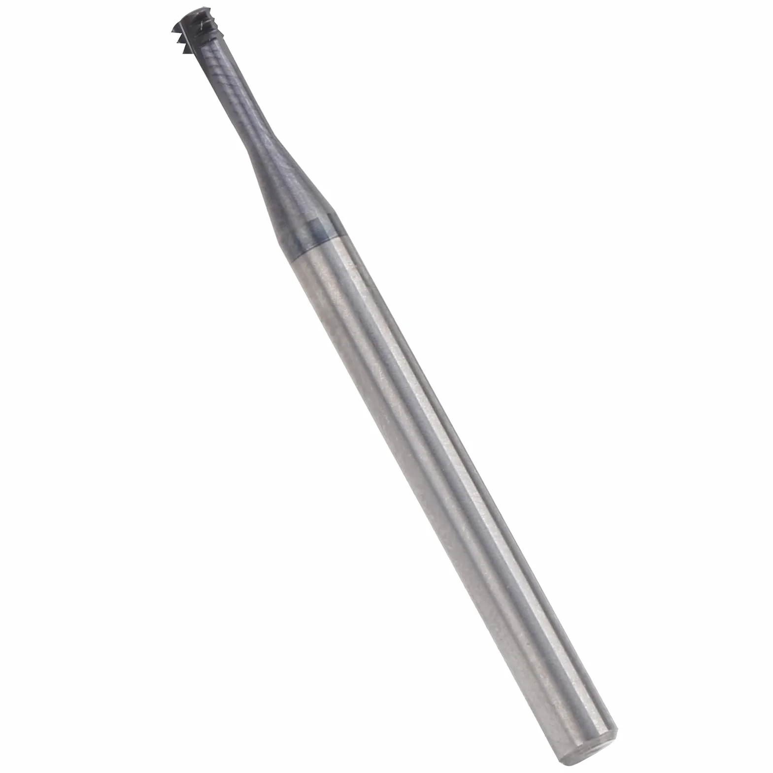 Frez Trzpieniowy, 3-zębowy Frez ze Stali Wolframowej 60 °, Metryczny, M4x0,7xD4x50, Może Być Stosowany do Aluminium, Miedzi, Stali Nierdzewnej, Stali Stopowej