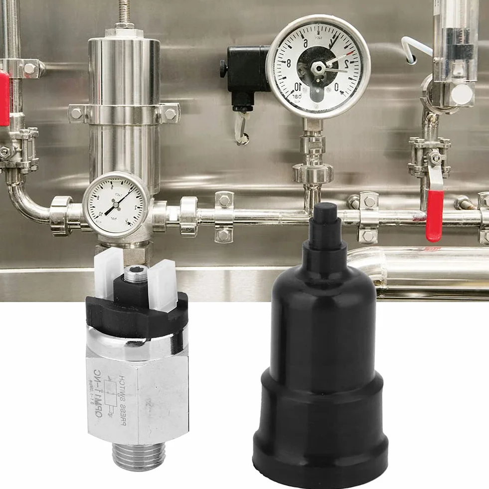 Pneumatyczny regulowany przełącznik ciśnienia QPM11-NC G1/4in AC220V 48VAC/DC